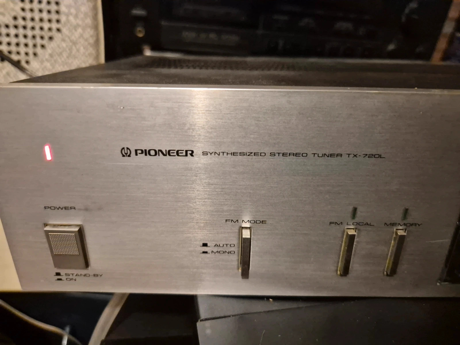 Tuner Vintage Pioneer TX-720 – Façade Argentée – Pioneer 2