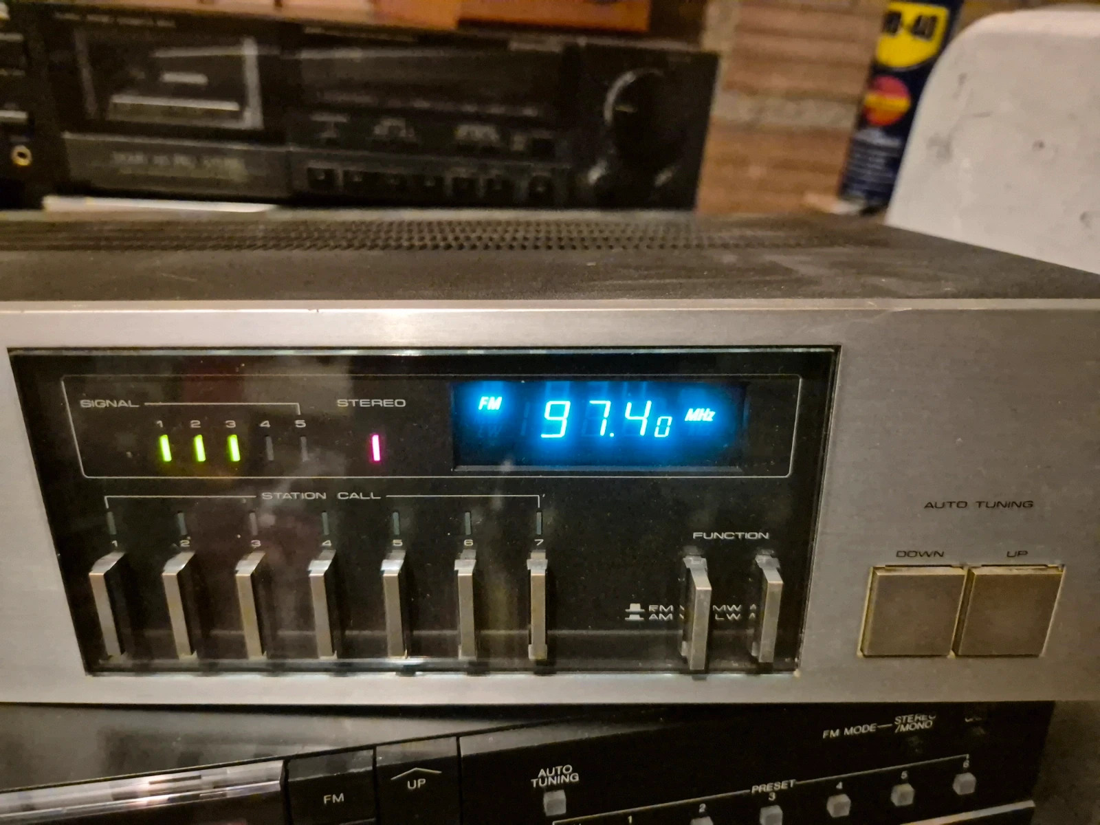 Tuner Vintage Pioneer TX-720 – Façade Argentée – Pioneer 3