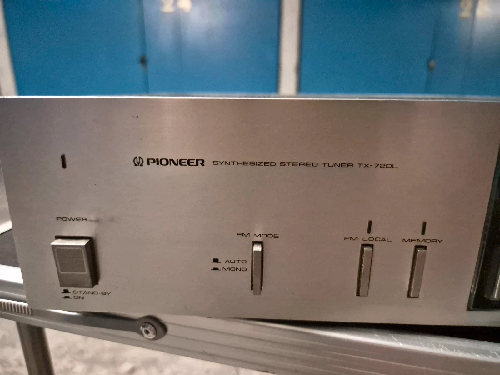 Tuner Vintage Pioneer TX-720 – Façade Argentée – Pioneer 5