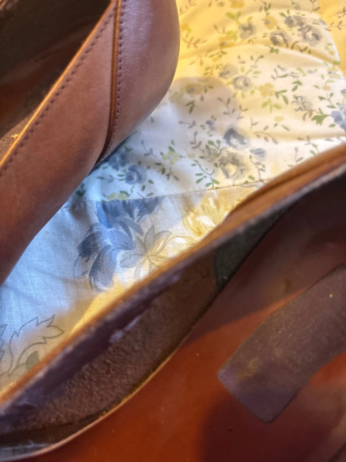 Chaussure vintage acheté en Pologne cuir taille 38 – taille 37 3