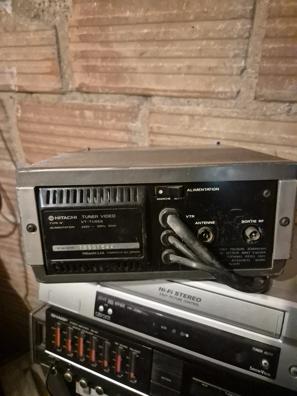 Magnétoscope Portatif Hitachi – Années 80 (Pour collection / pièces) – Hitachi 5