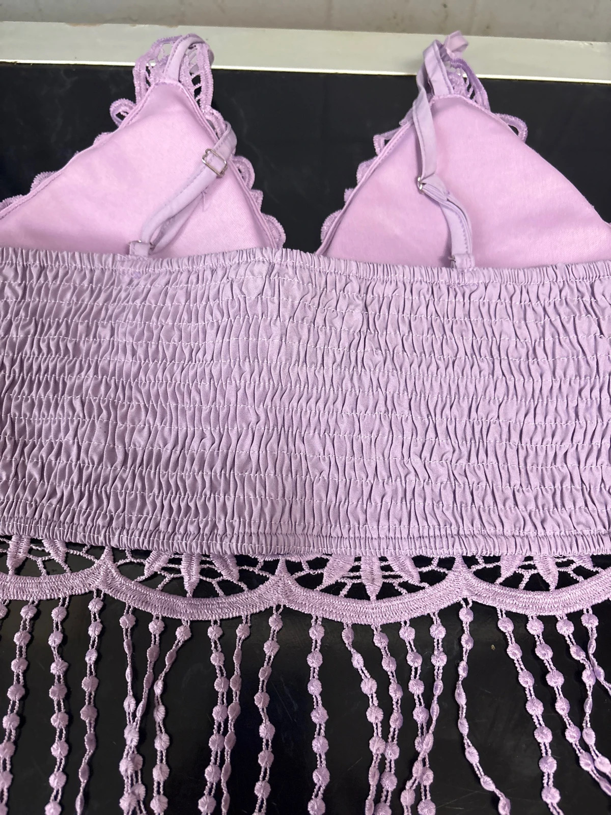 Top en crochet réglables sans transparence taille M:L – taille M / 38 / 10 5