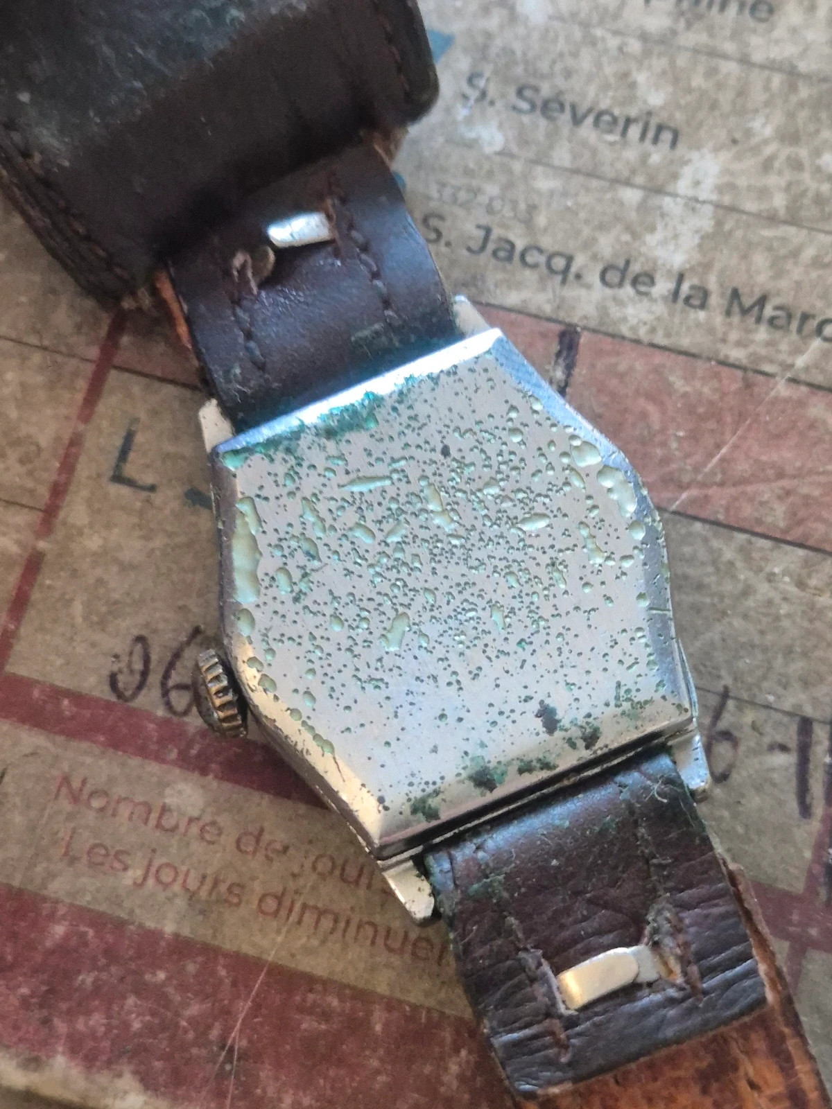 Montre vintage Arctos Allemande c. 1930-1940 – Mouvement Rare Junghans J80 – taille Jusqu'à 30 mm 4
