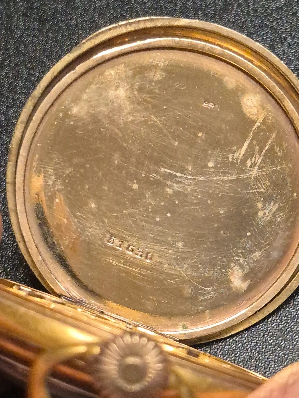 Montre à gousset ancienne mécanique – Boîtier JBB – Suisse Circa 1915 – À réviser – taille 47 mm et plus 5