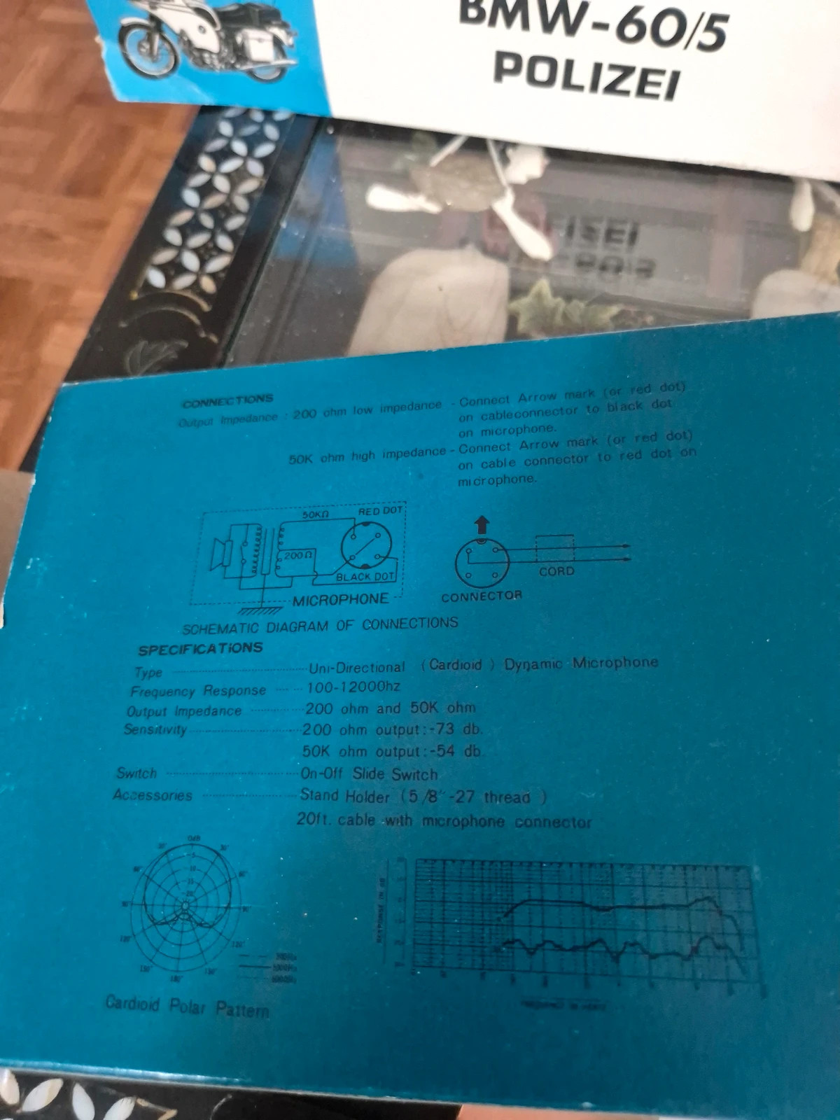Microphone Dynamique Vintage BST UD-130 – Neuf en Boîte 5