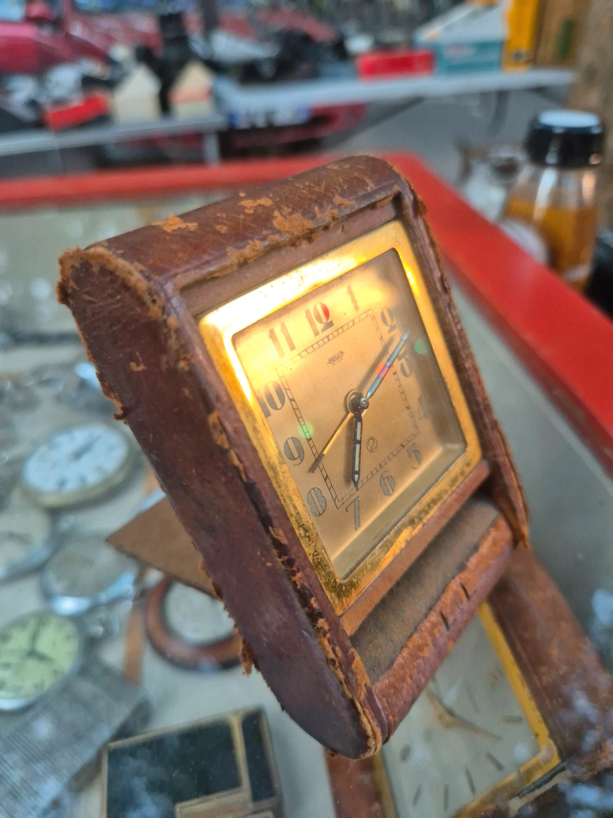 Pendulette de Voyage Vintage Jaeger-LeCoultre 2 Jours Alarme – Années 40 – Jaeger 5