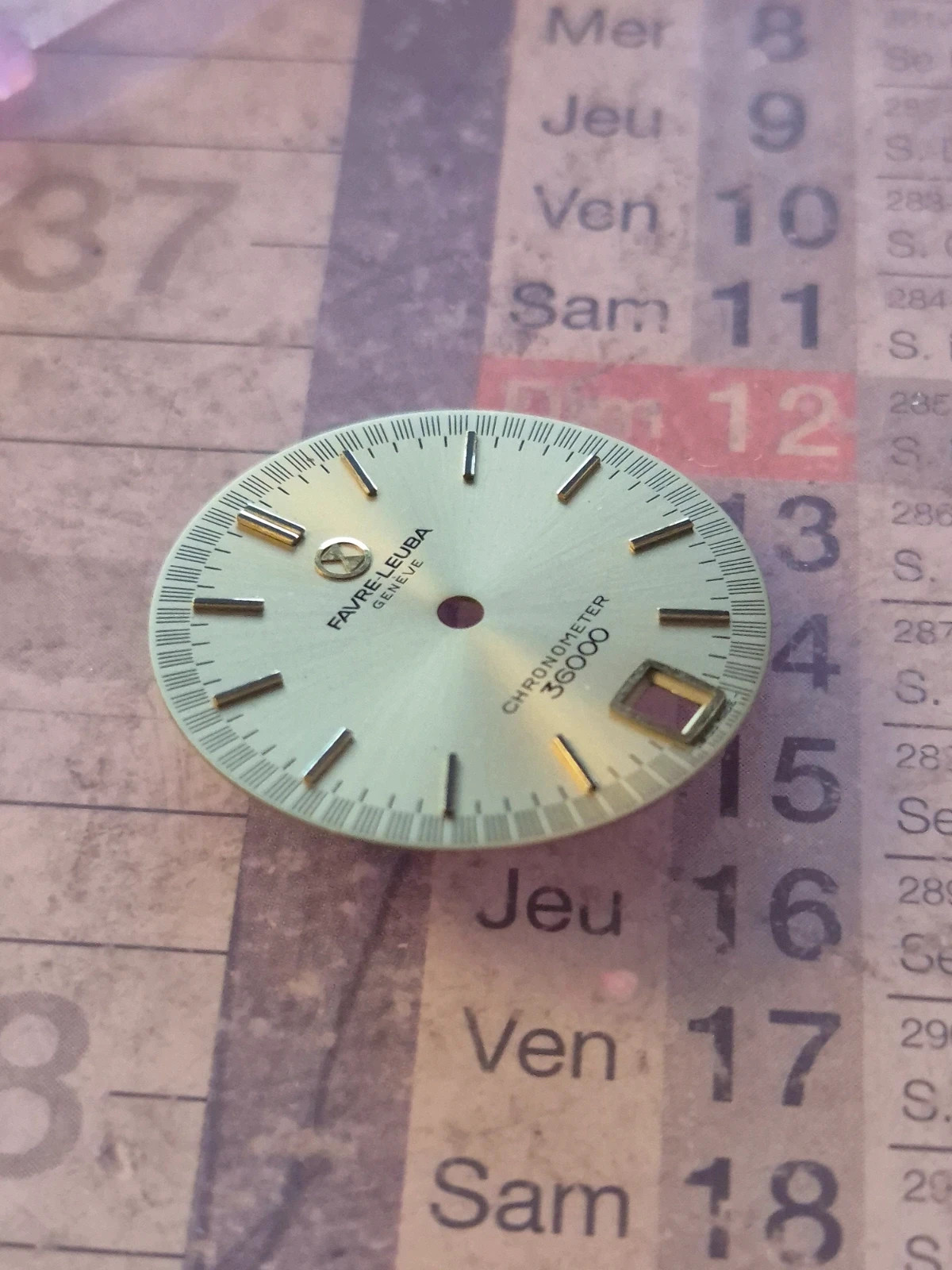 Cadran montres Favre Leuba – Favre Leuba – taille Jusqu'à 30 mm 3