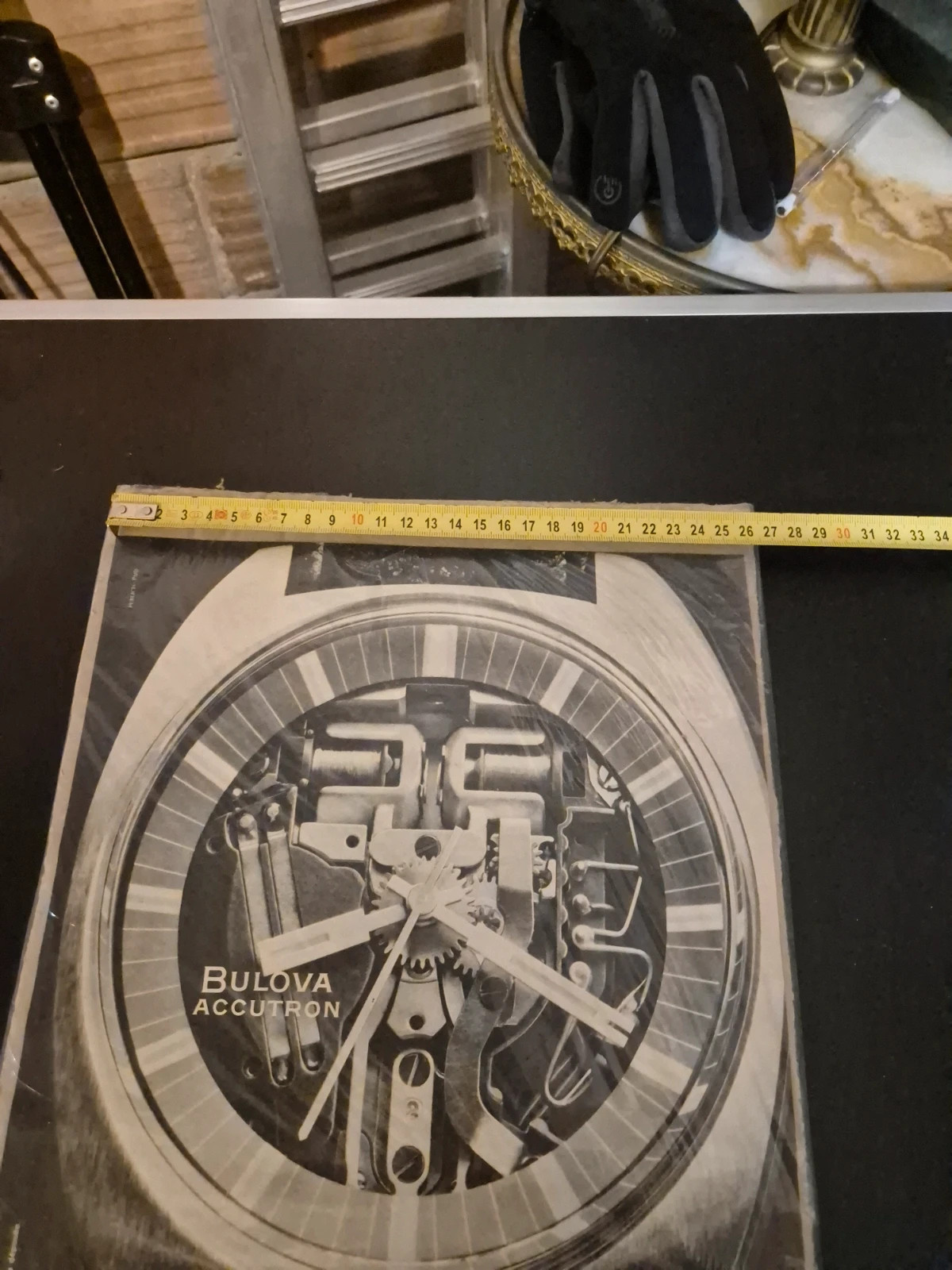 Affiche publicitaire montre Bulova accutron – Bulova – taille Taille unique 3