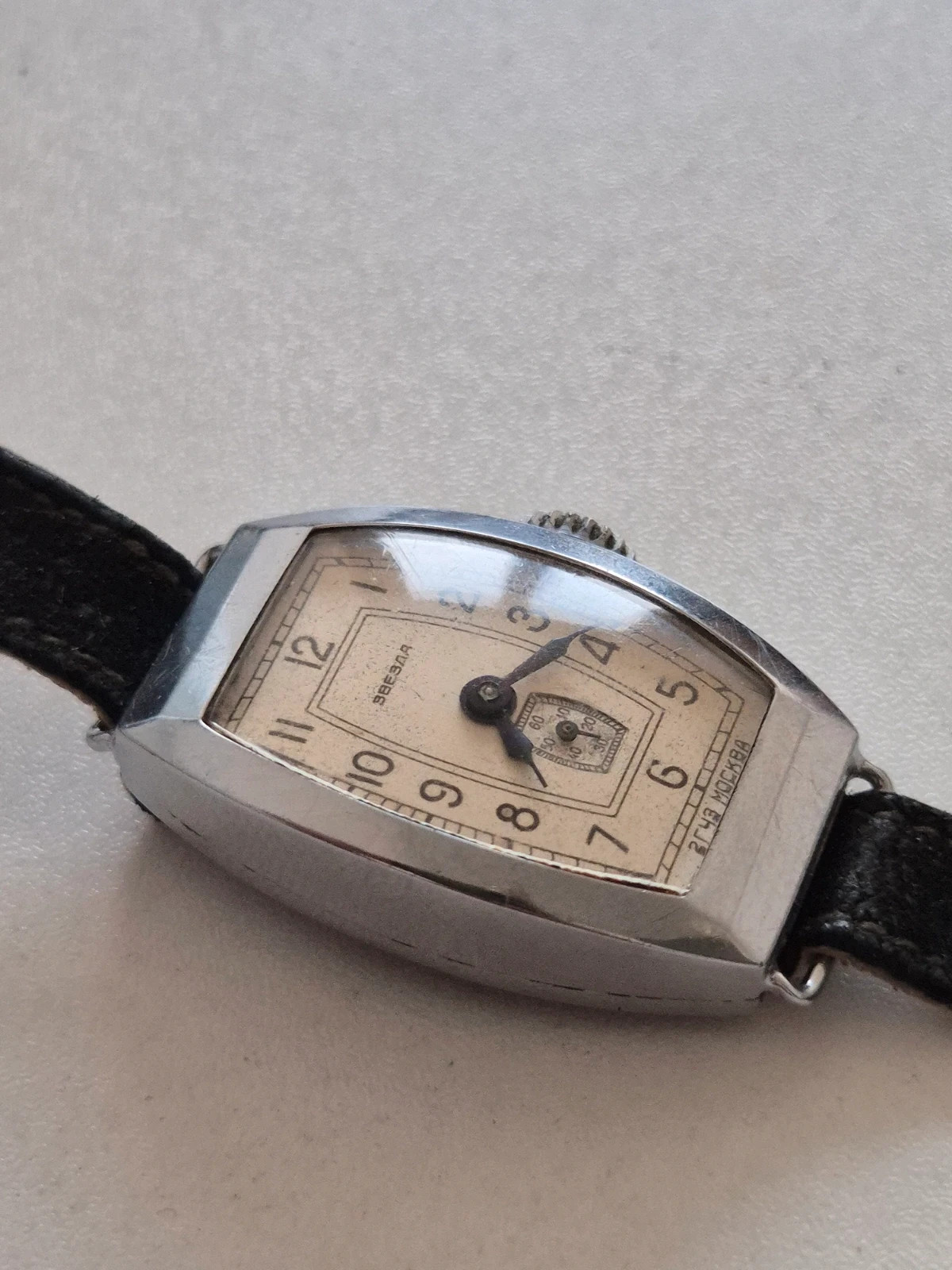 Montre vintage art deco zvezda cal.T18 – taille Jusqu'à 30 mm 3