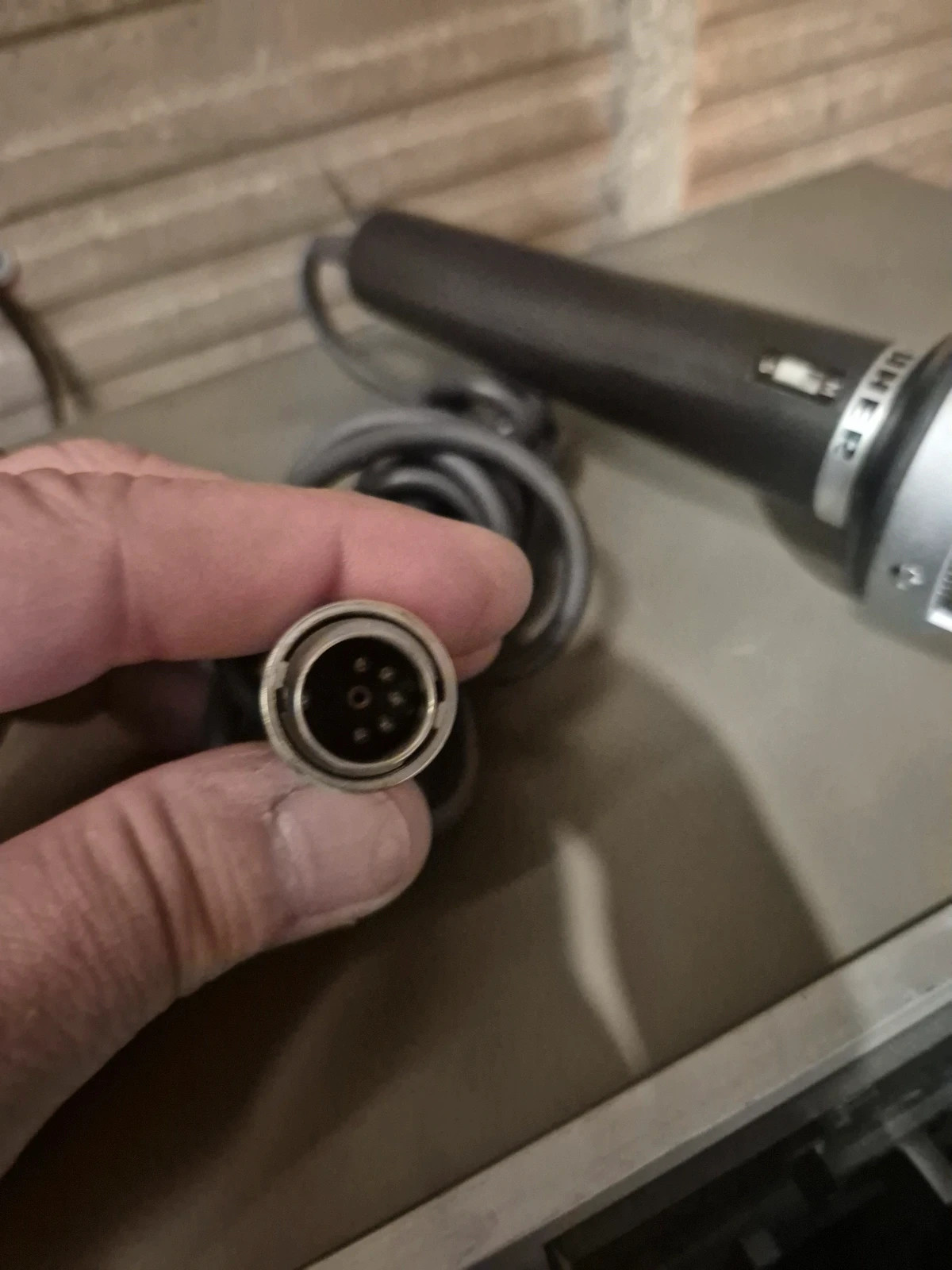 Microphone vintage UHER M517 – Pour magnétophone Uher Report 4