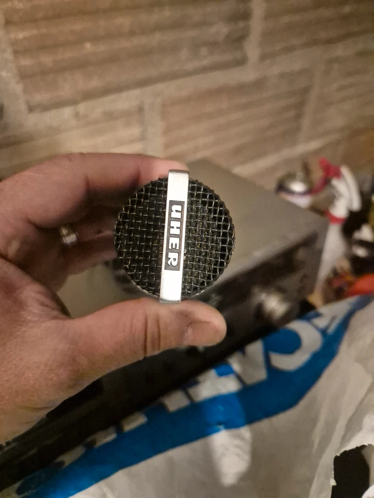 Microphone vintage UHER M517 – Pour magnétophone Uher Report 3