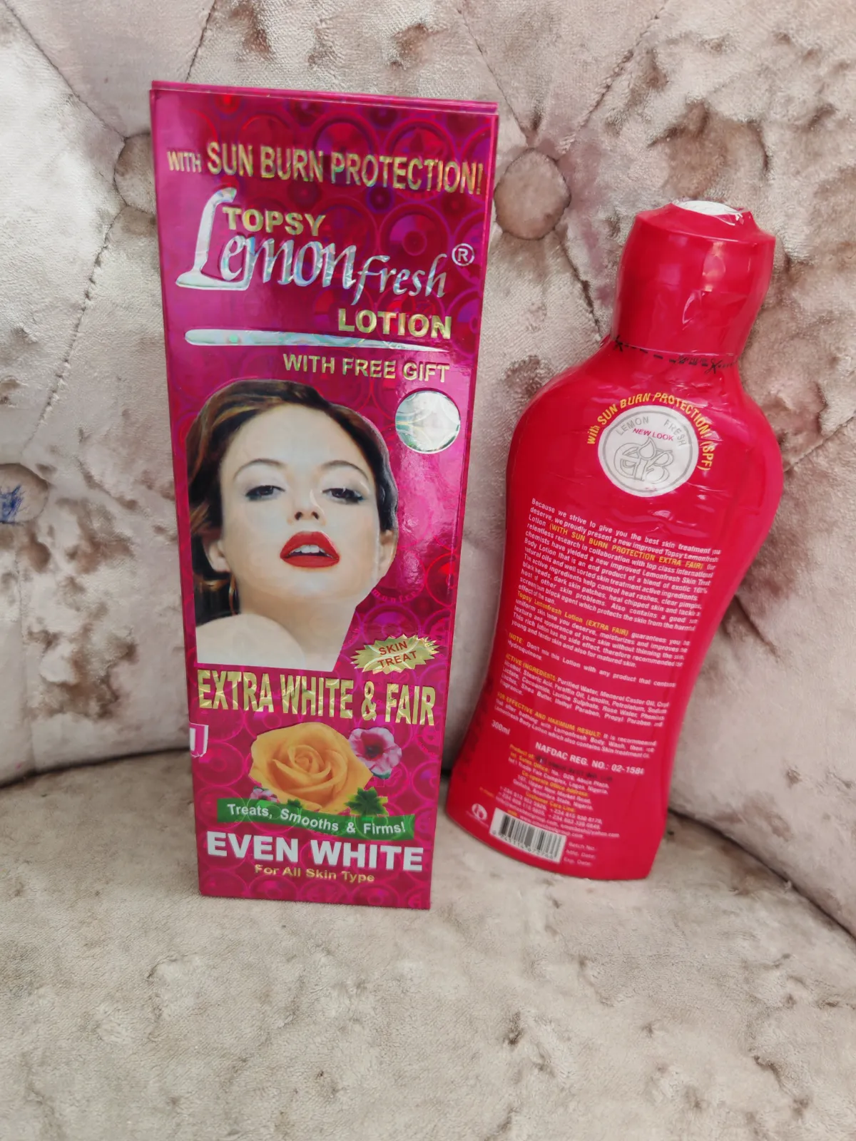 Topsy Lemon Fresh Lotion Extra White – Topsy Lemon Fresh 2