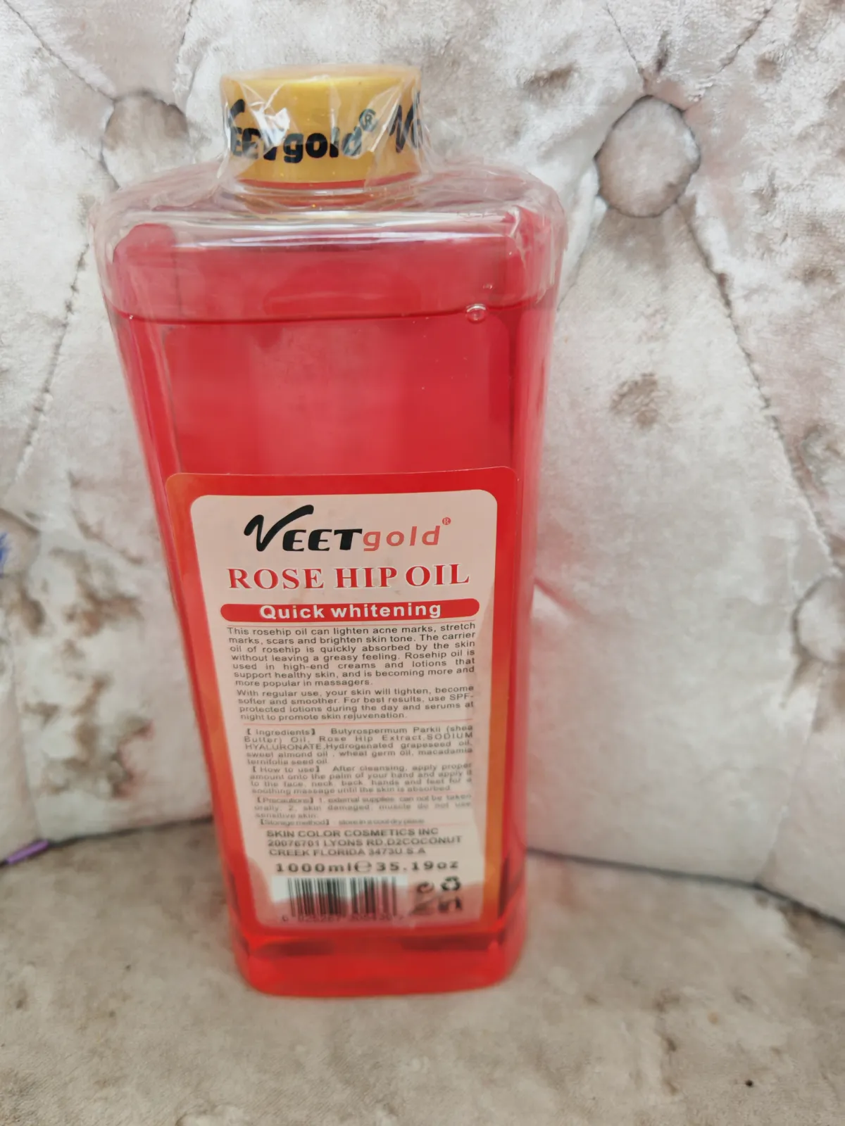 Veet Gold Rose Hip Oil 1000ml – Veet Gold 2
