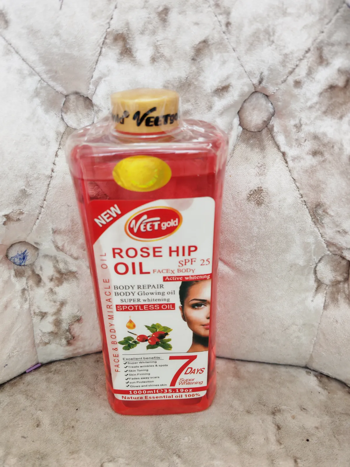 Veet Gold Rose Hip Oil 1000ml – Veet Gold 3