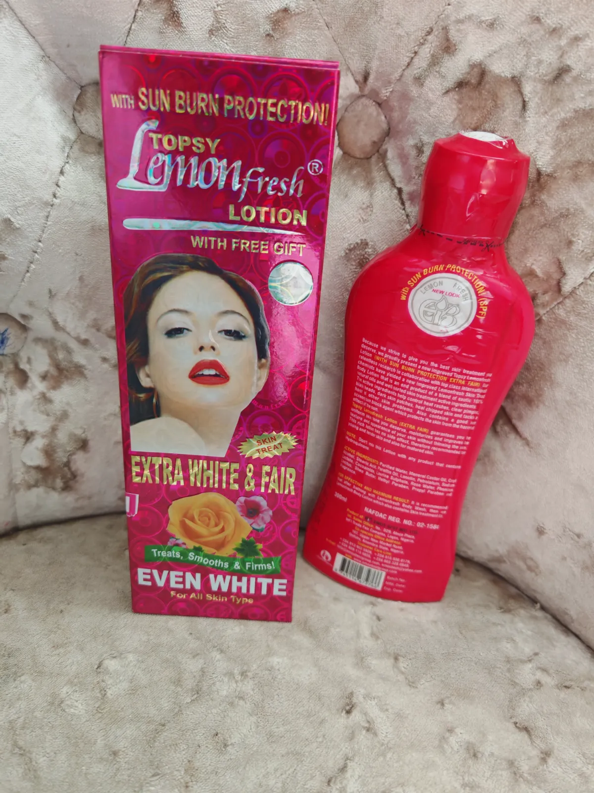 Topsy Lemon Fresh Lotion Extra White – Topsy Lemon Fresh 3