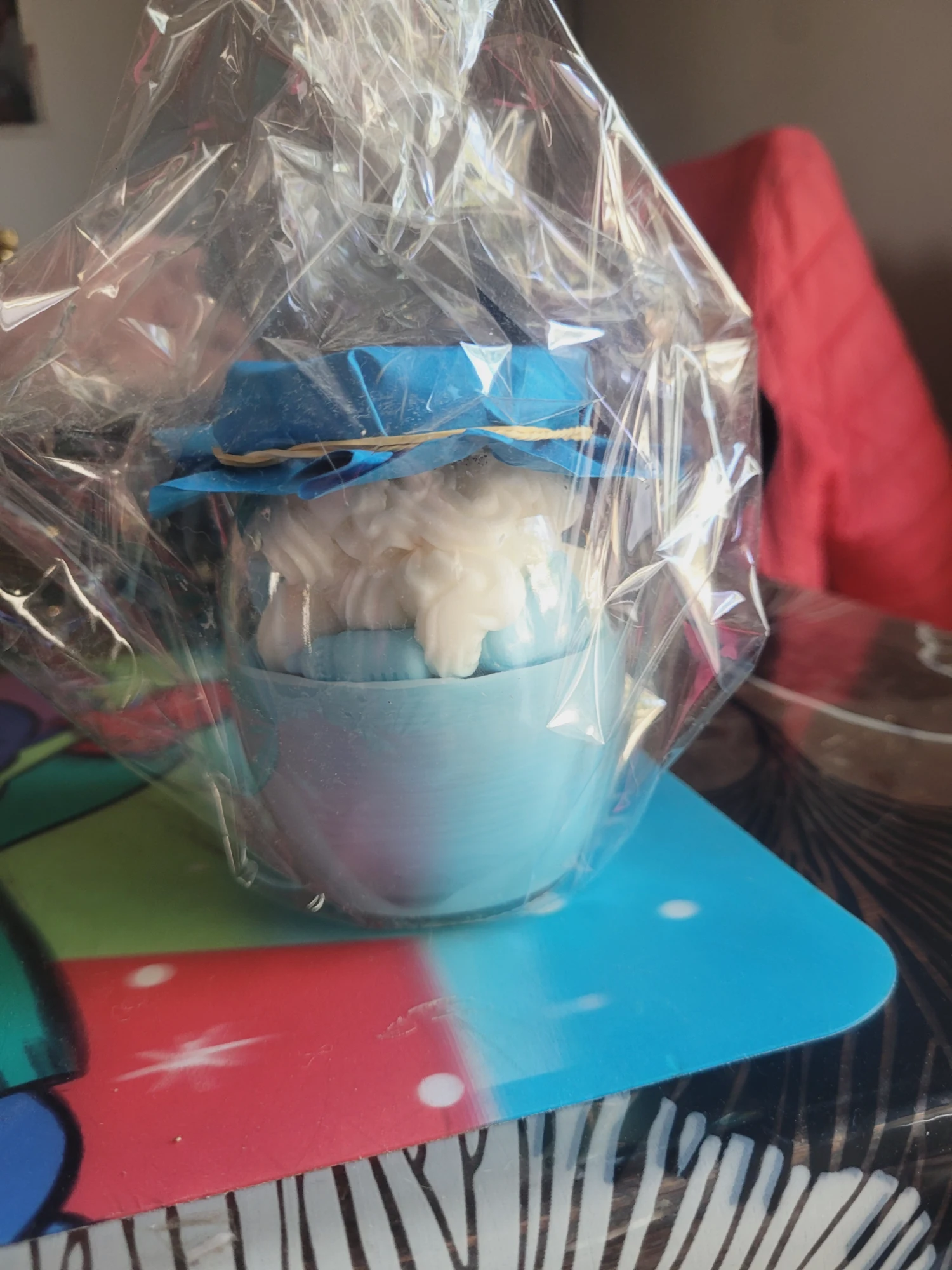 Bougie artisanale parfumée senteur bébé