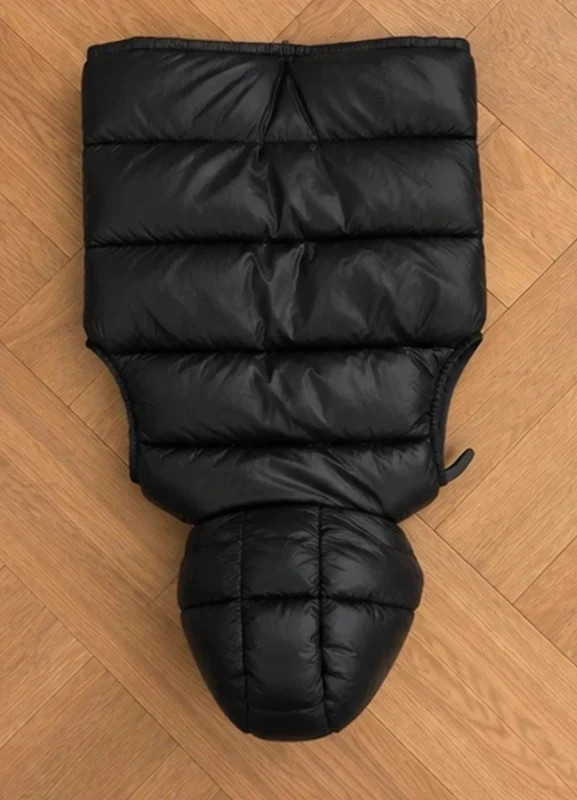 Doudoune sans manches noire à capuche Gertrude + Gaston 🖤 Streetwear – Gertrude – taille L 3