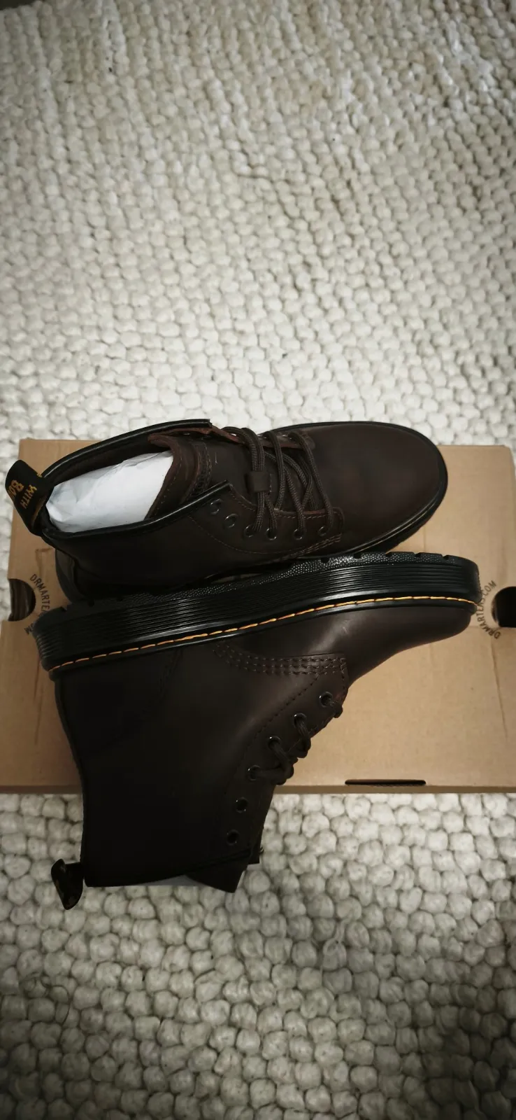 Bottines à lacets Dr. Martens marron foncé – Dr. Martens – taille EU 37 2