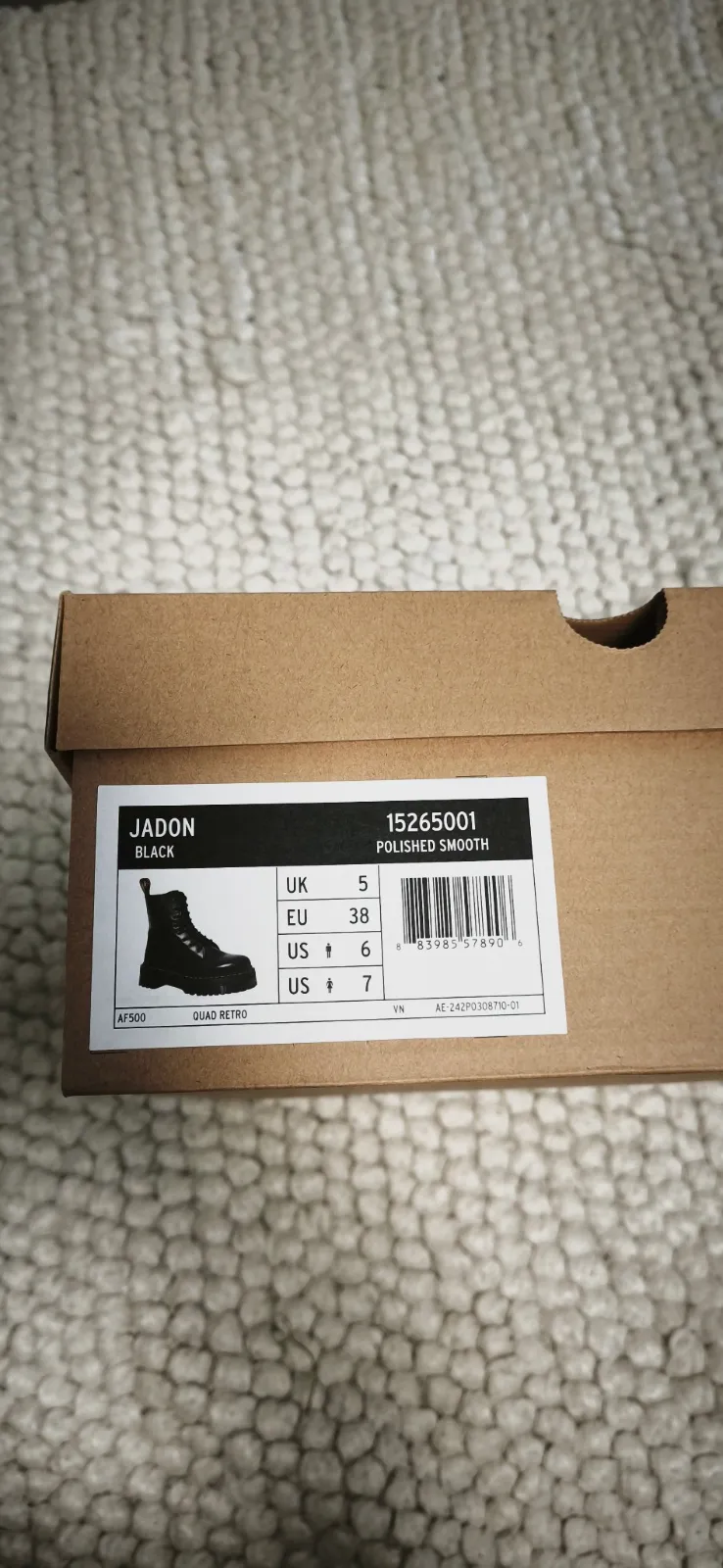 Bottines Dr. Martens Jadon noires pointure 38 – Dr. Martens – taille EU 38 5