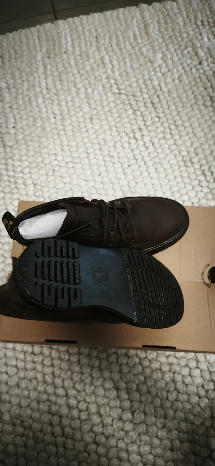Bottines à lacets Dr. Martens marron foncé – Dr. Martens – taille EU 37 3