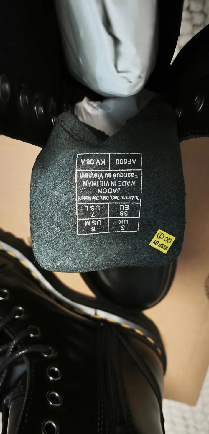 Bottines Dr. Martens Jadon noires pointure 38 – Dr. Martens – taille EU 38 4