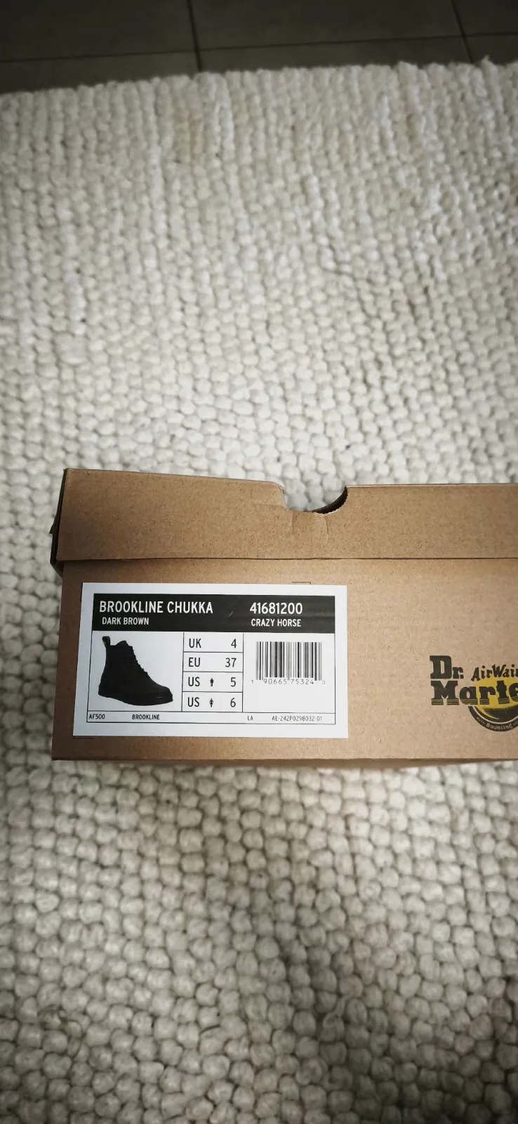 Bottines à lacets Dr. Martens marron foncé – Dr. Martens – taille EU 37 4