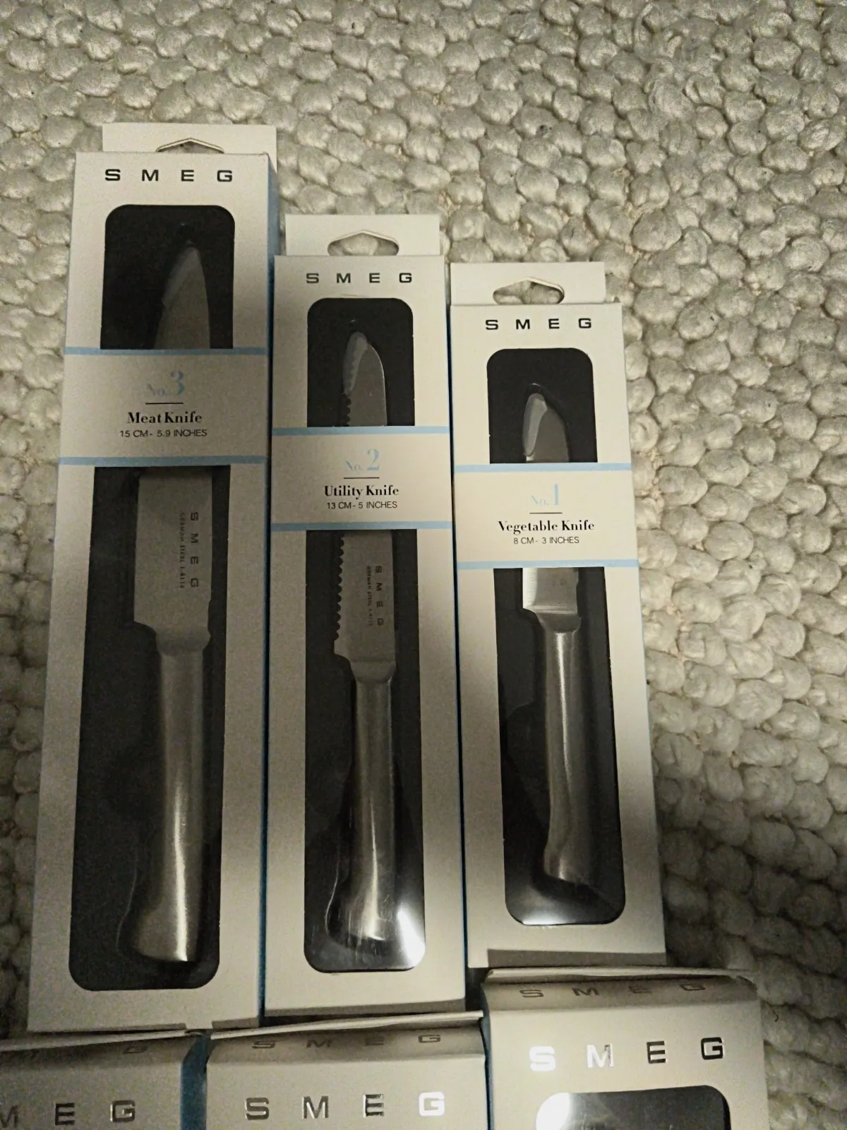 Lot de 6 couteaux de cuisine Smeg – Smeg 3