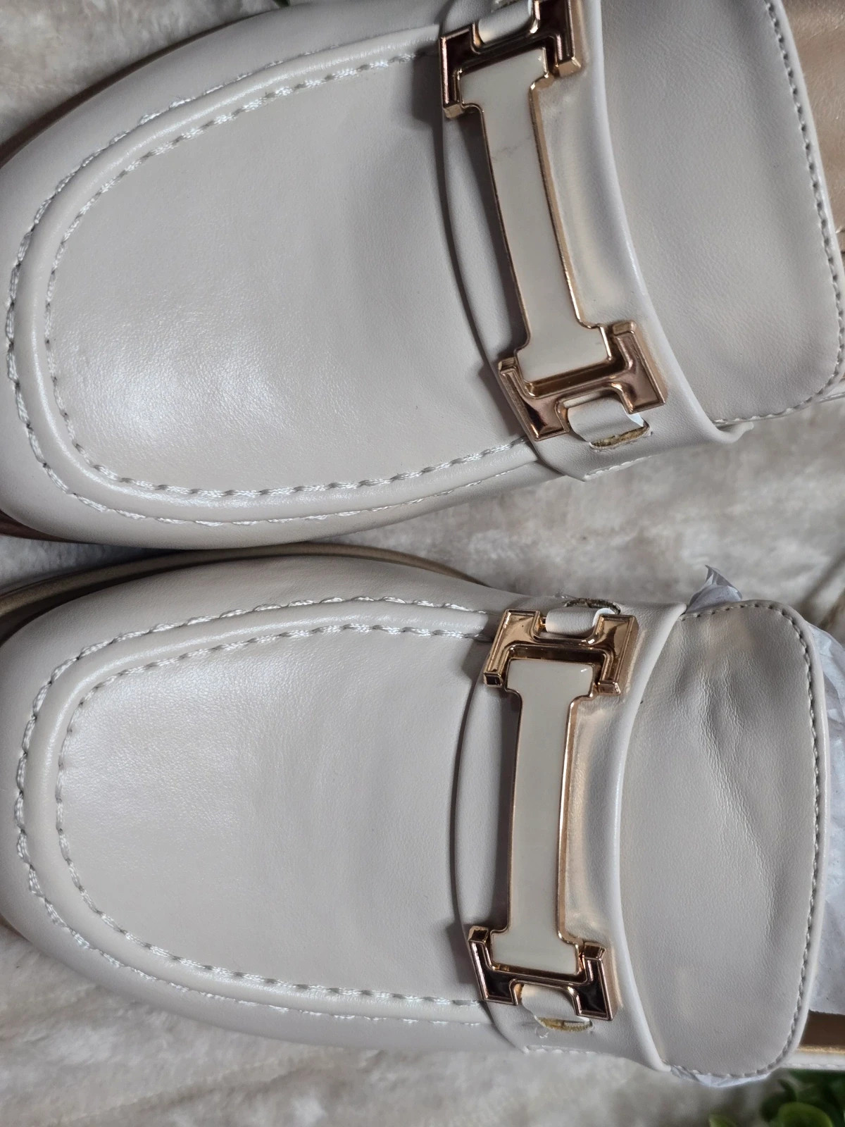 Mocassins à talons carrés Love it beige / crème Pointure 41 Neufs – Lov'it – taille 41 4