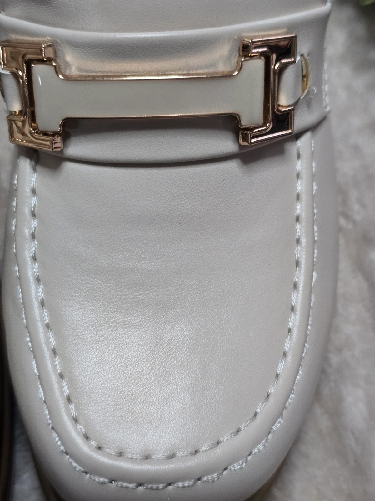 Mocassins à talons carrés Love it beige / crème Pointure 41 Neufs – Lov'it – taille 41 5