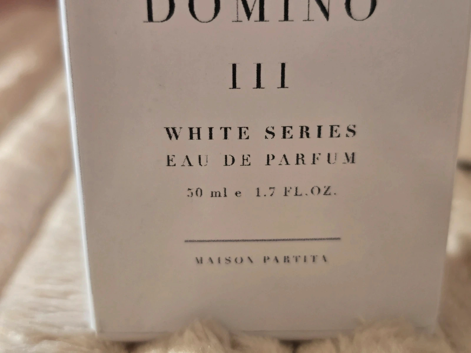 Eau de Parfum Maison Partita Domino III Série Blanche 50ml – Maison Partita 4
