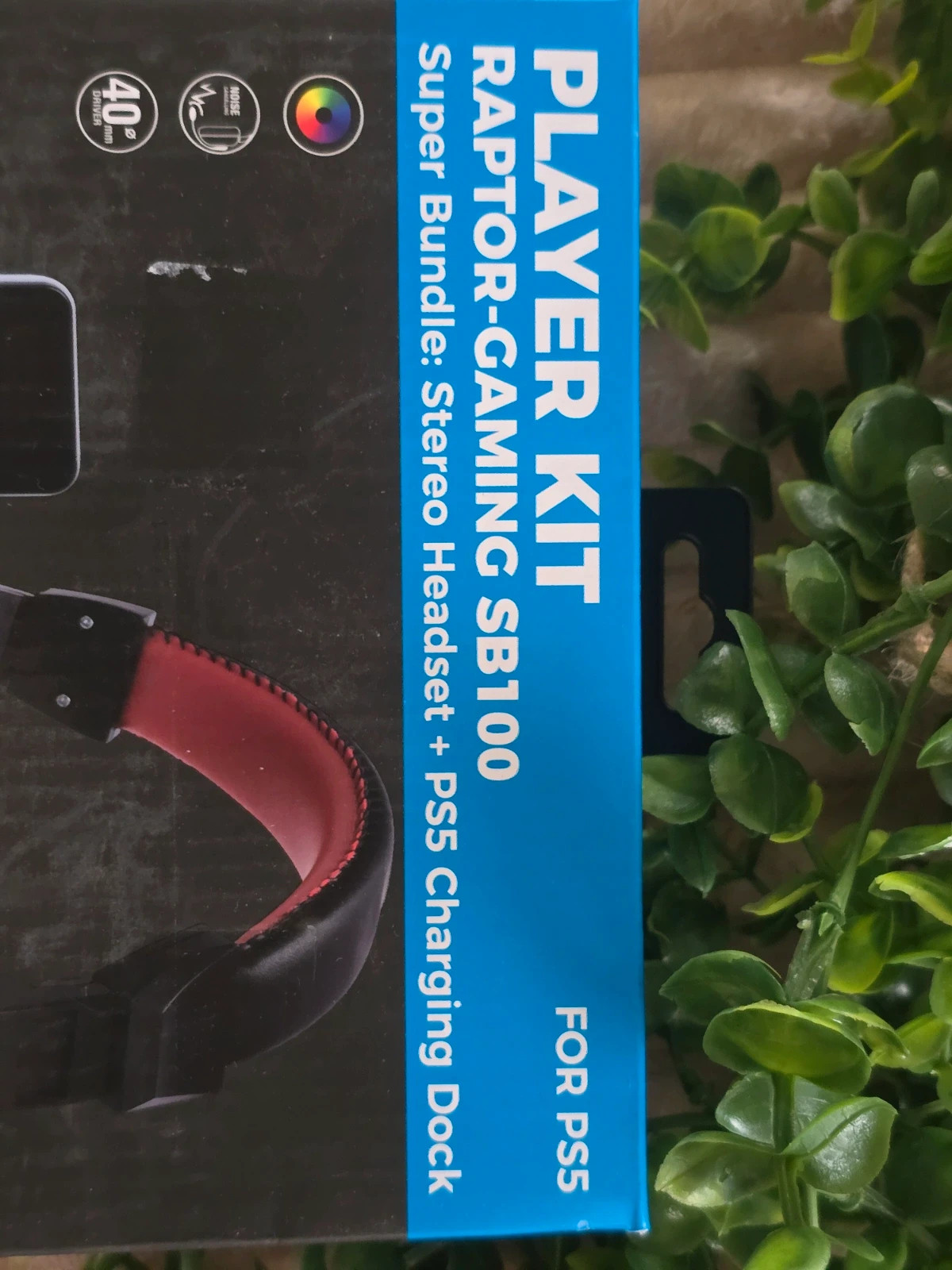 Player Kit PS5 Raptor Gaming SB100 Casque Stéréo & Station de Charge Neuf – RAPTOR 3