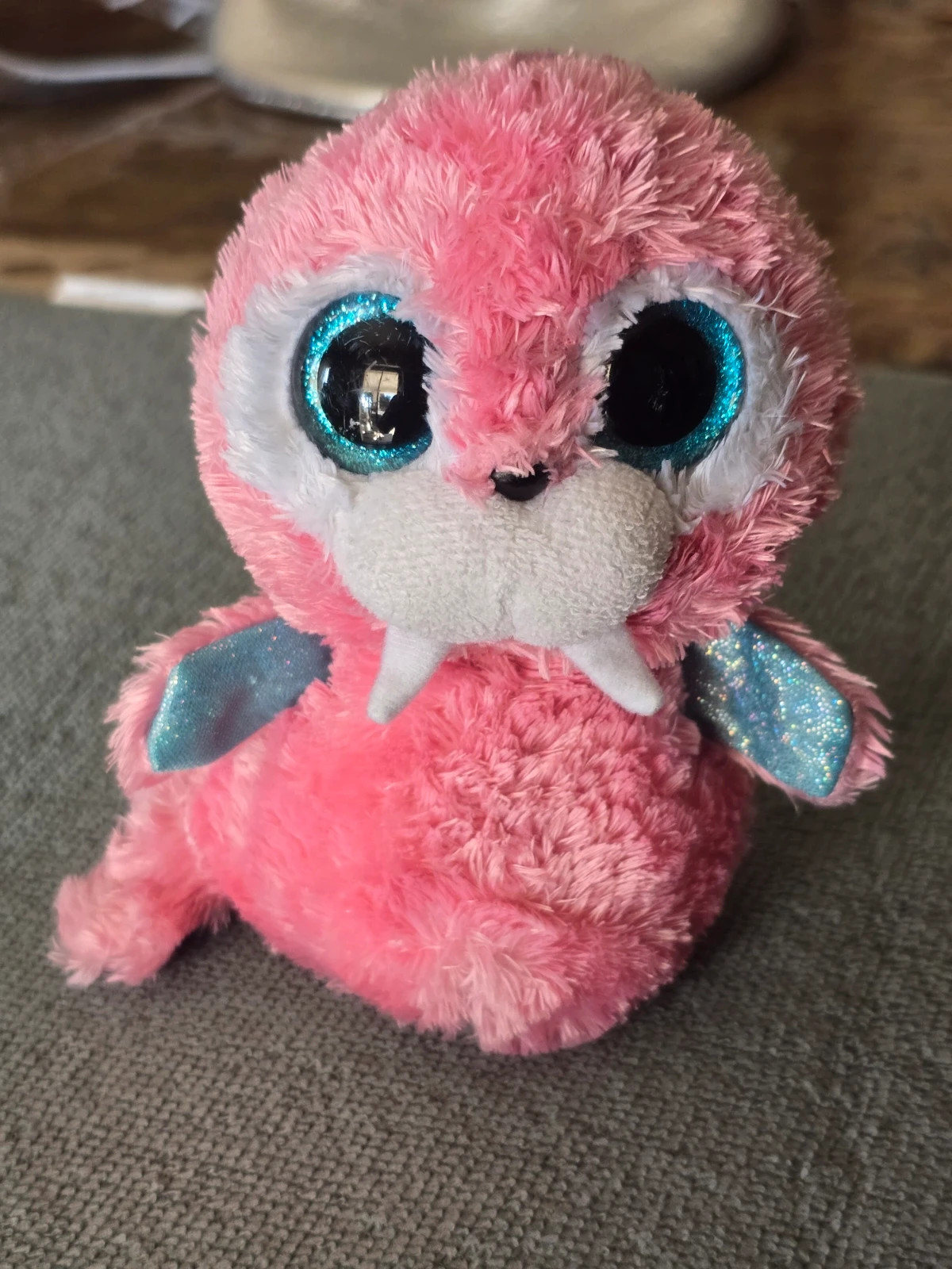 Peluche TY Beanie Boos Morse Tusk 15 cm Très bon état