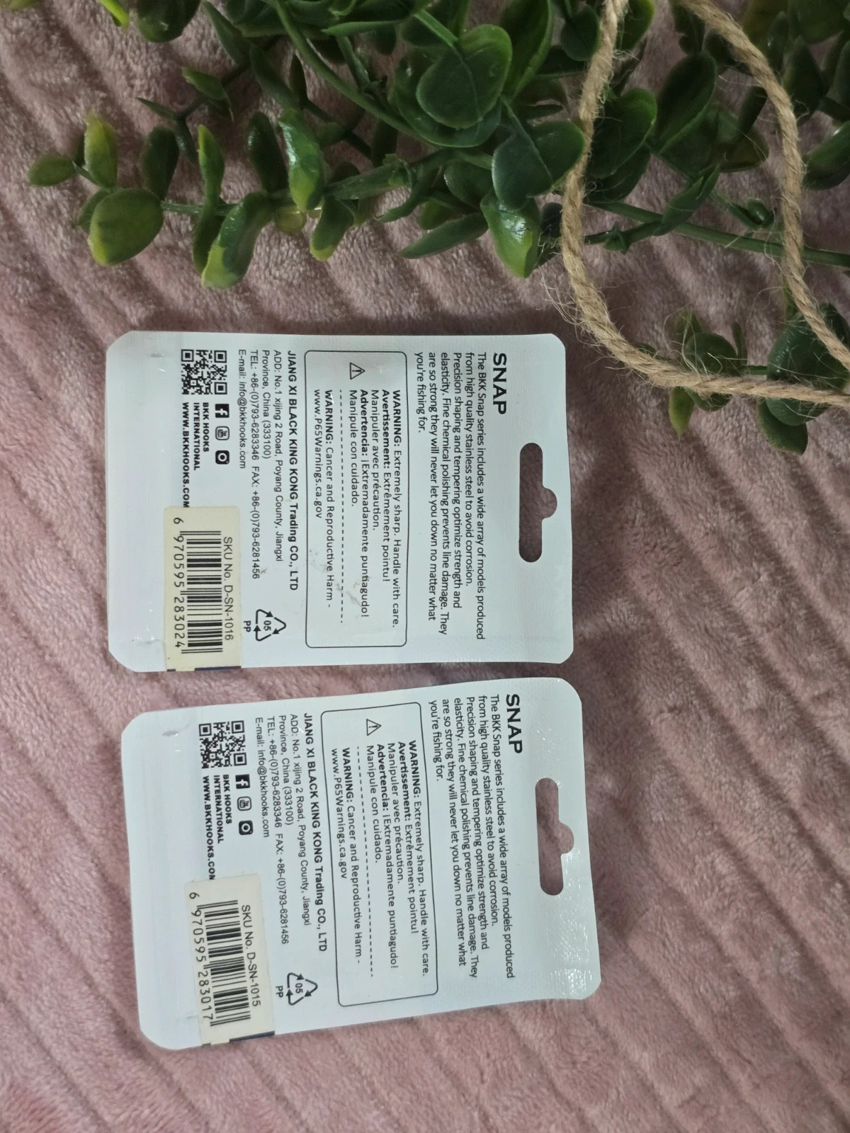 Lot de 2 paquets d’agrafes BKK Duolock Snap-51 Tailles 4 et 5Neuves pour la peche – Accessories 3