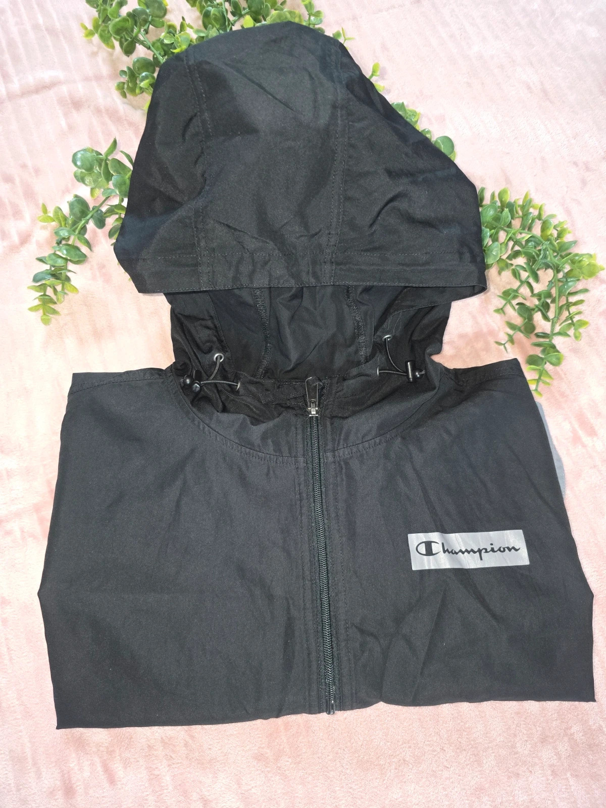 Coupe-vent / Veste légère à capuche Champion Bicolore