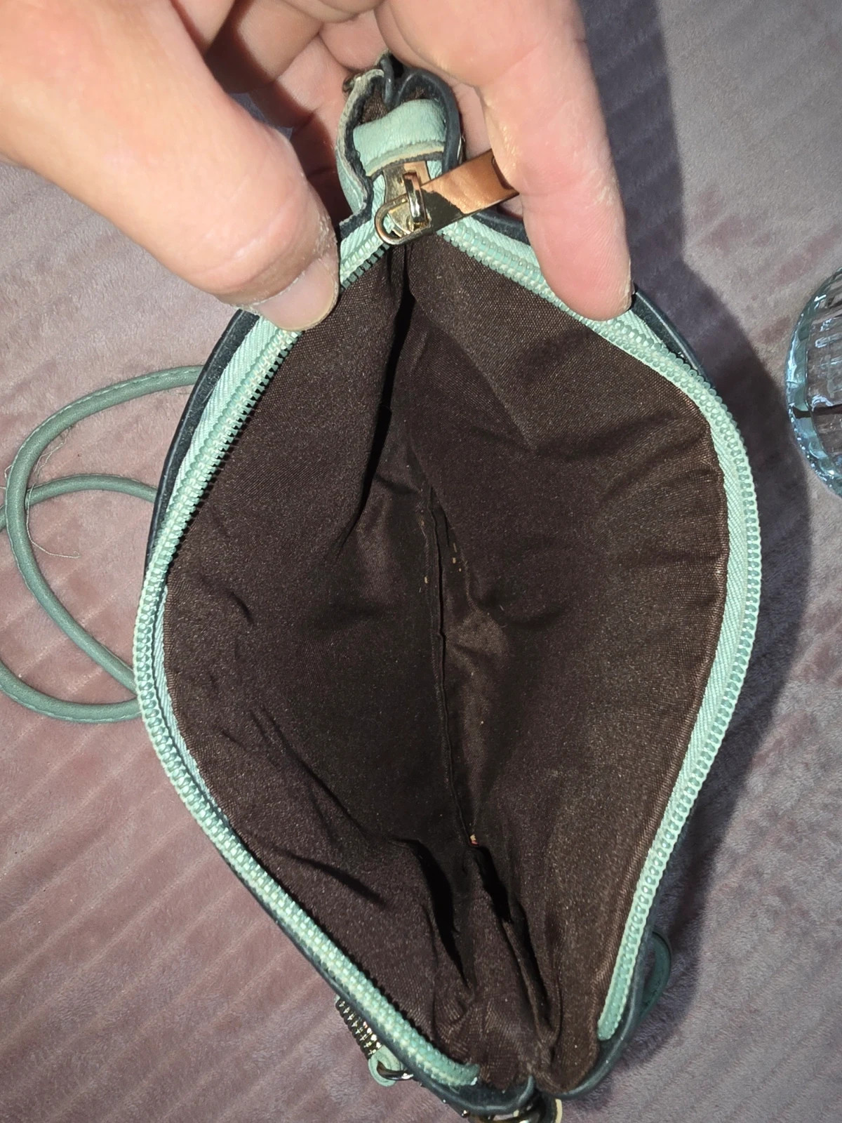 Pochette sac bandoulière vert d'eau style bohème ethnic chic – Accessories 4