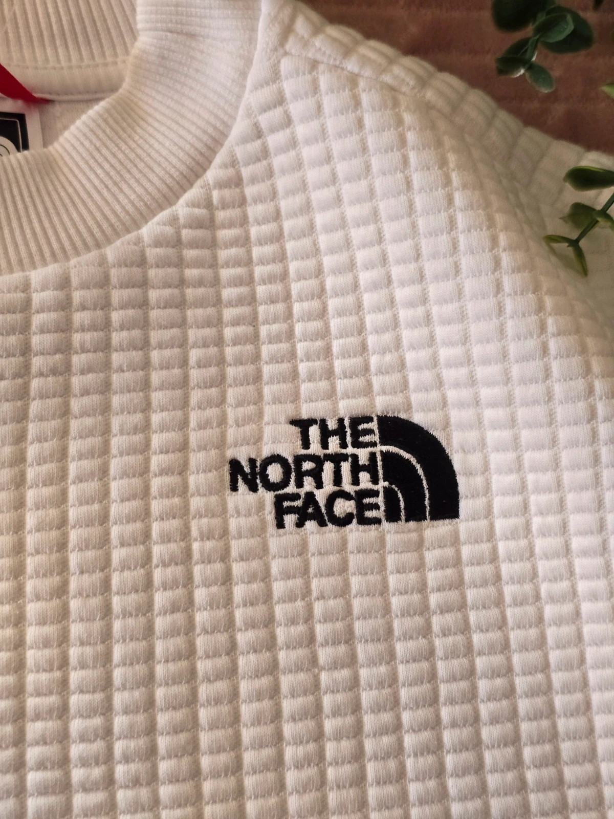 Robe t-shirt / T-shirt long gaufré The North Face blanc Taille S – The North Face – taille S / 36 / 8 4