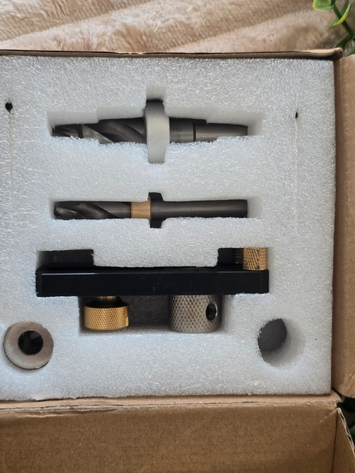 Gabarit de perçage en aluminium pour charnières invisibles 35 mm Kit complet – Sans marque 4