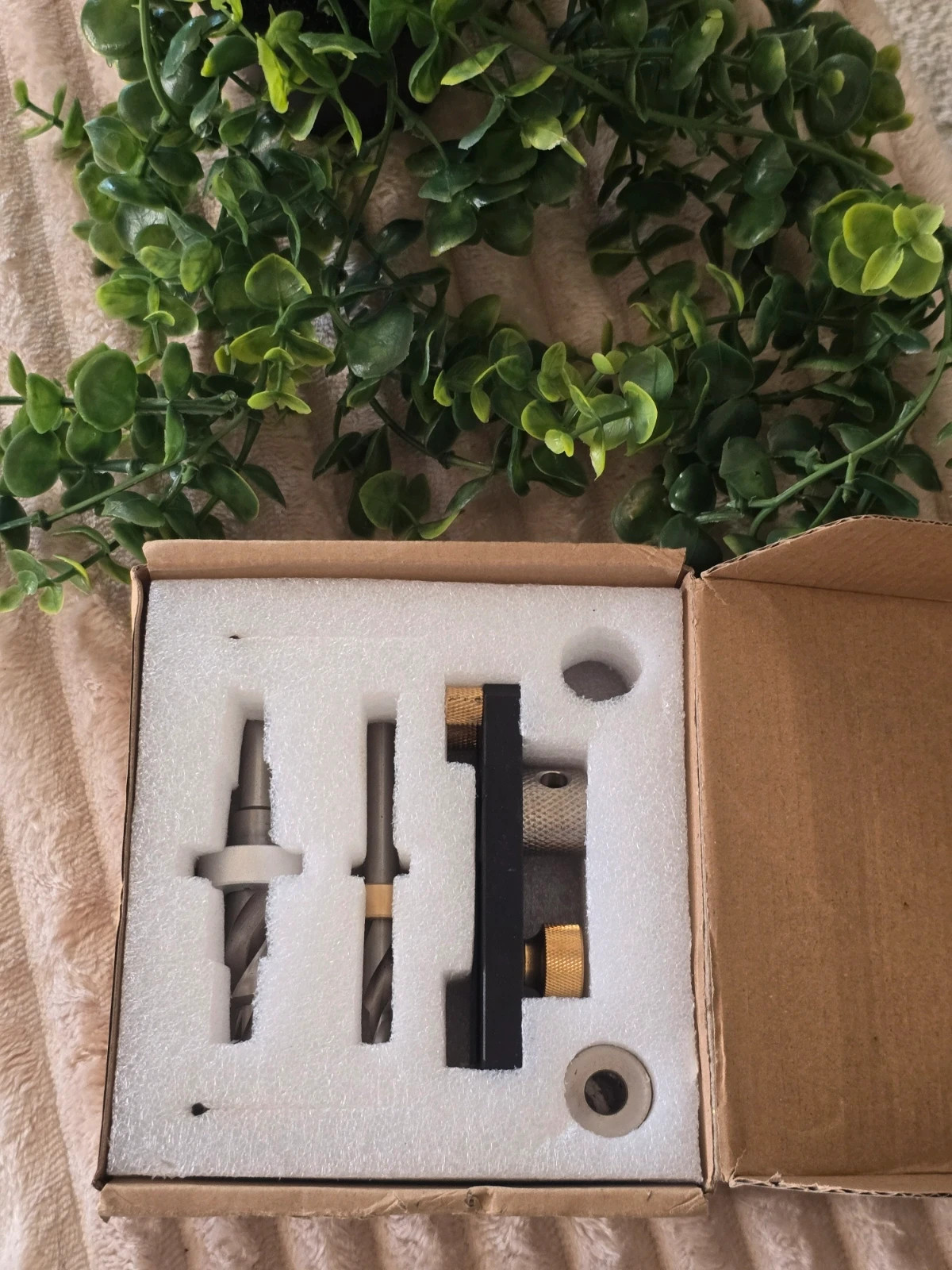 Gabarit de perçage en aluminium pour charnières invisibles 35 mm Kit complet