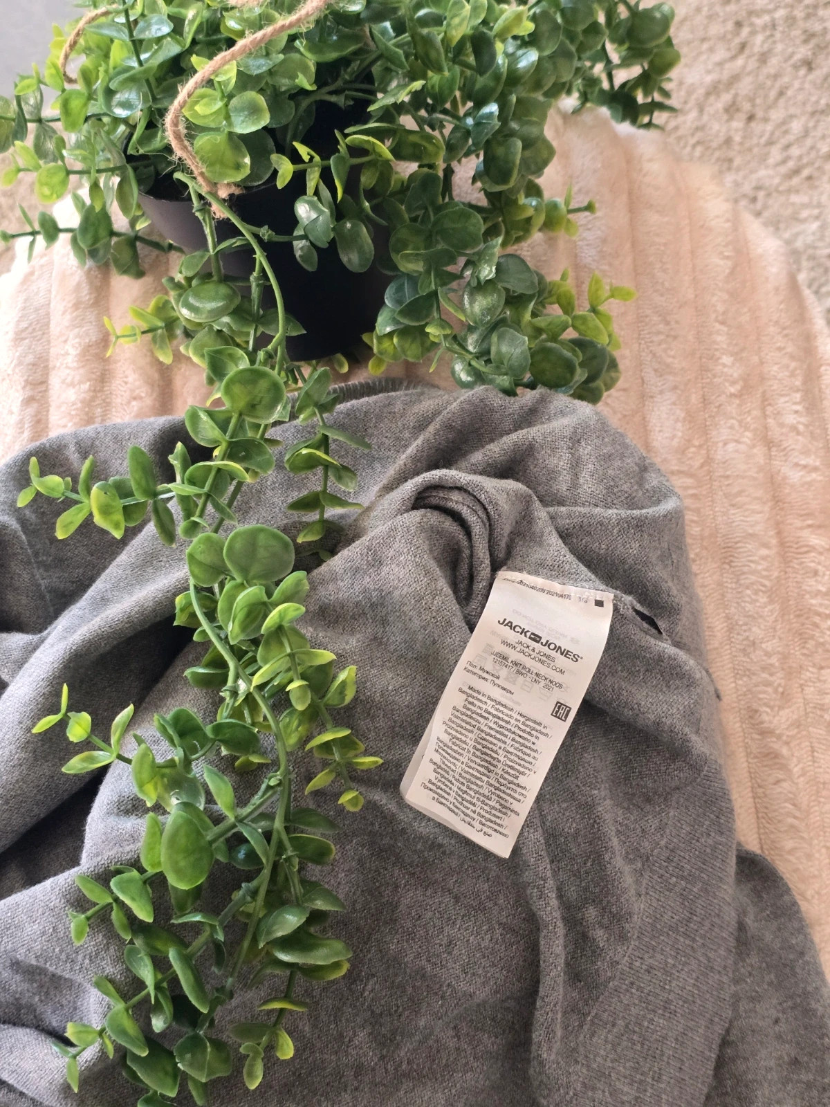 Pull à col roulé gris Jack & Jones XXL Neuf sans étiquette – Jack & Jones – taille XXL / 44 / 16 3