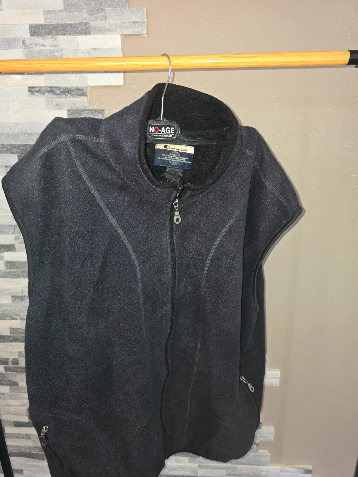 Veste sans manches polaire Champion Homme Taille L