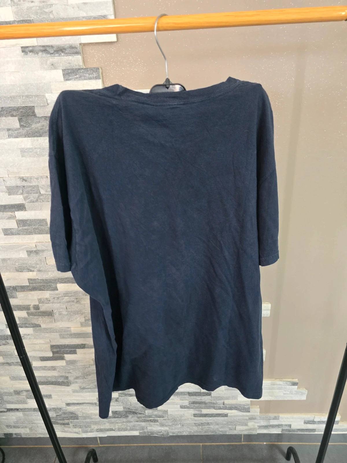 T-shirt Reebok Logo Drapeau US Bleu Marine Taille XL – Reebok – taille XL 2
