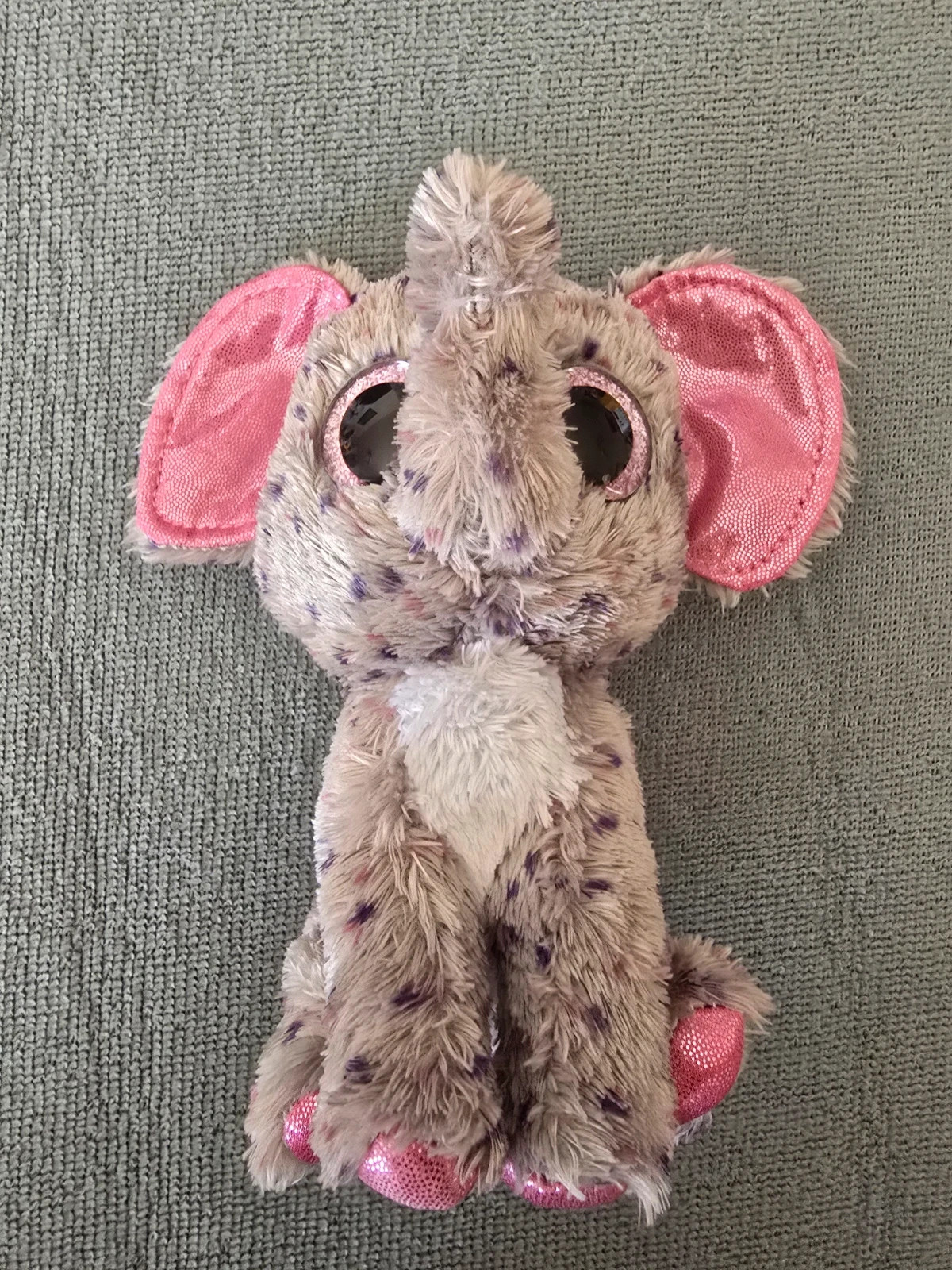 Peluche TY Beanie Boos – Éléphant Sugar approx. 15 cm Très bon état