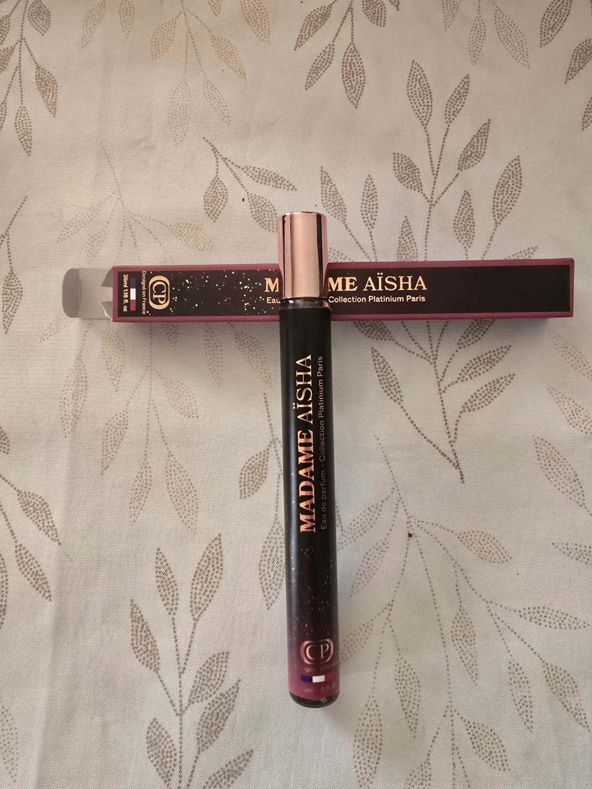 Eau de Parfum Madame Aïsha CP Collection Platinium Paris 35 ml Neuf