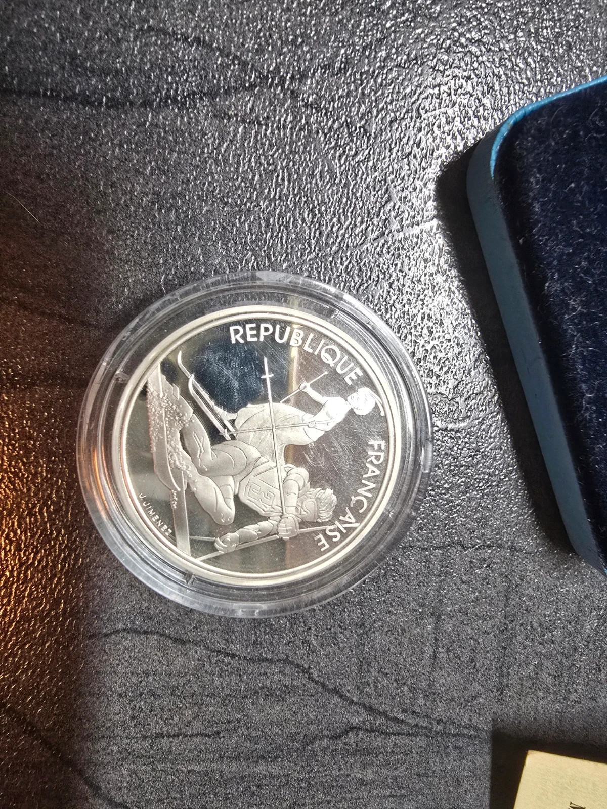 Lot 2 pièces 100 Francs Argent JO Albertville 1992 Monnaie de Paris – Banque de france 4