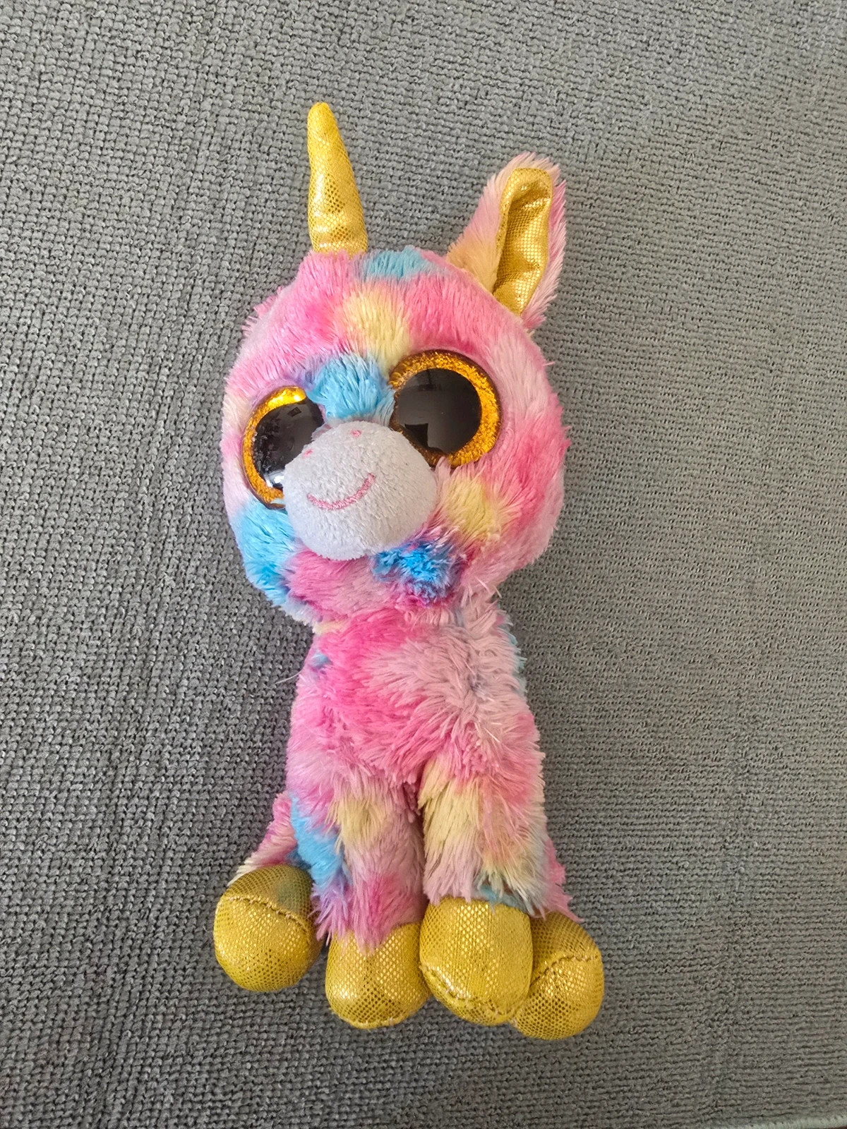 Peluche TY Beanie Boos Licorne Fantasia approx. 15 cm Très bon état