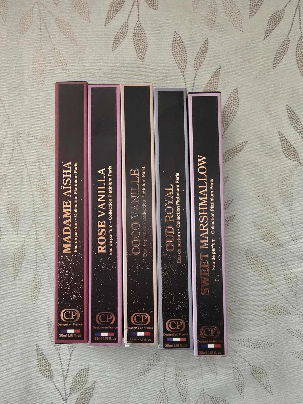 Lot de 5 Eaux de Parfum CP Collection Platinium Paris 35 ml Neufs – Collection Platinium 2