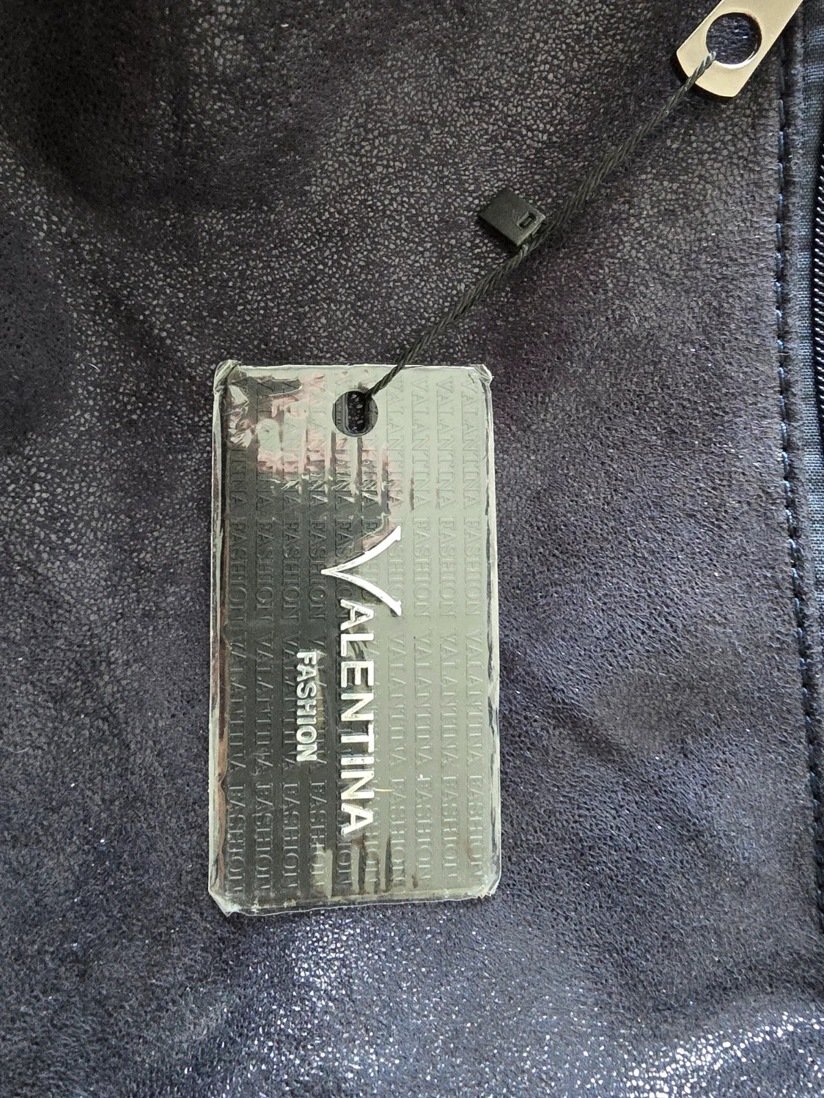 Sac à main cabas Valentina Fashion bleu nuit étoile pailletée – Valentina 3