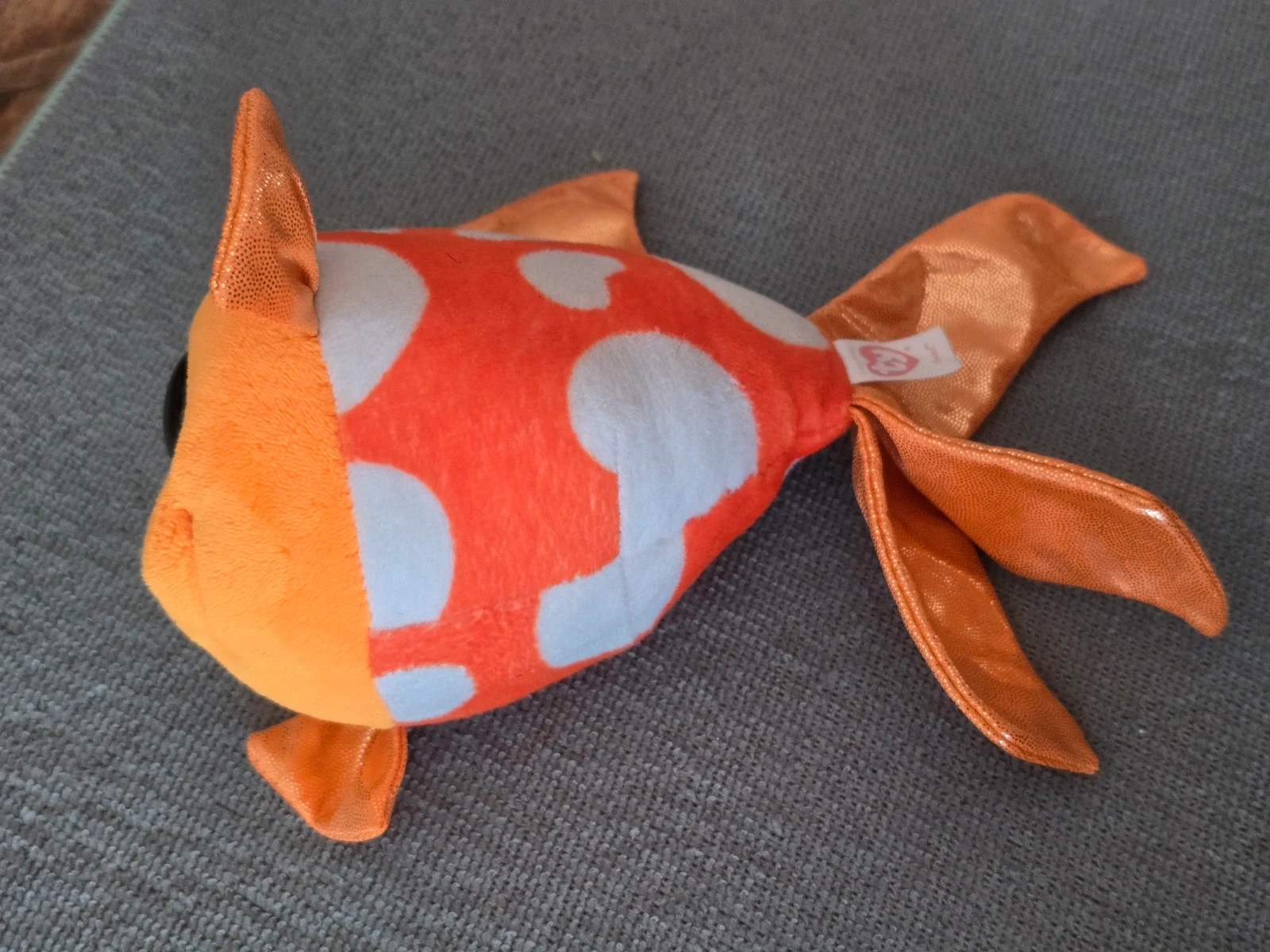 Peluche Ty Beanie Boos SAMI le Poisson Rouge – Ty – taille 3 ans / 98 cm 3