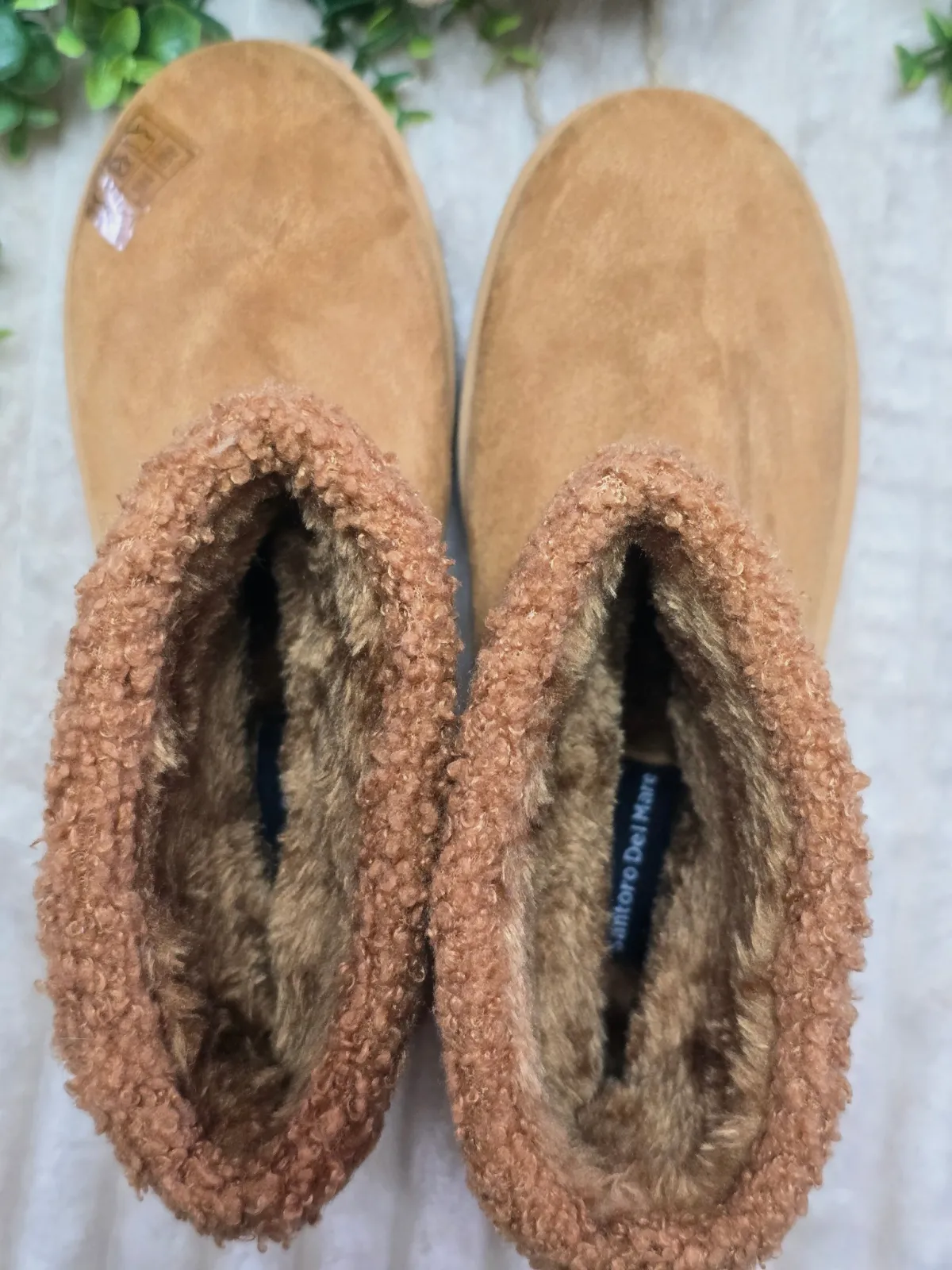  Bottines / Bottes fourrées style UGG — Santoro Del Mare — Marron Camel – Santoro – taille EU 36 5