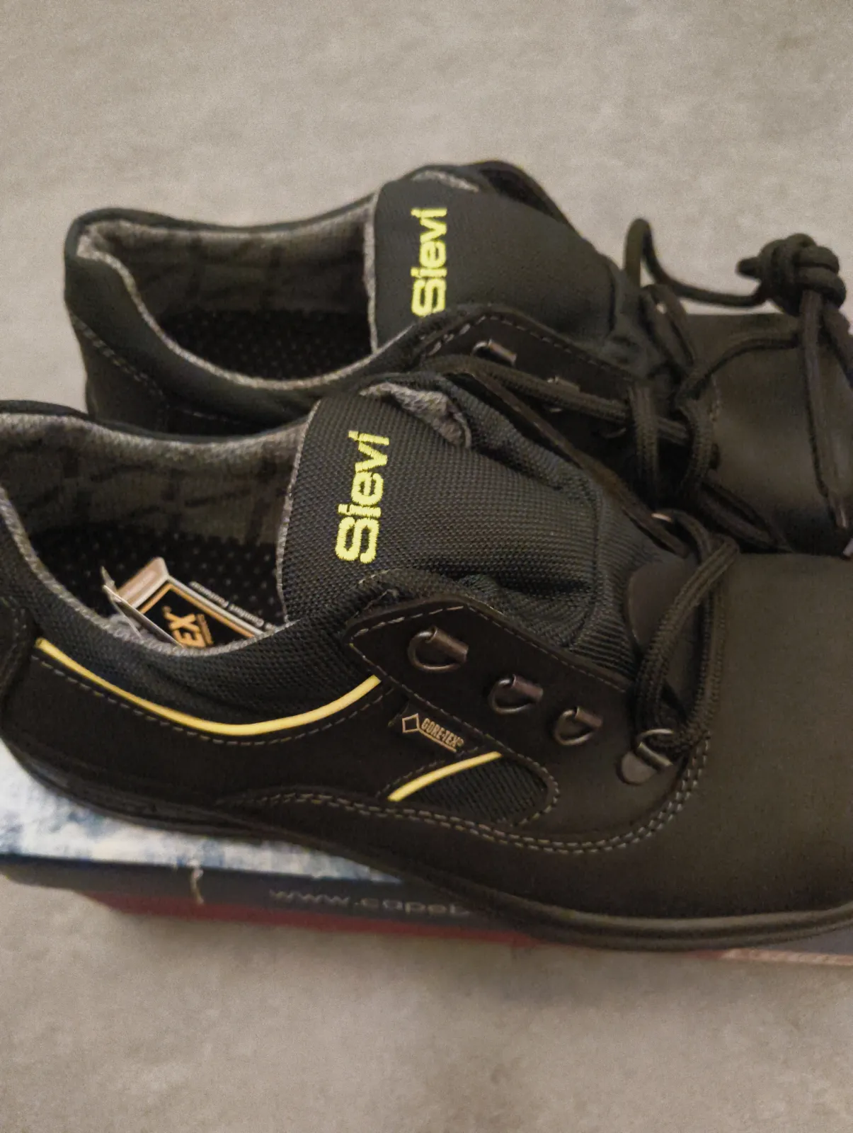 Chaussures de sécurité Sievi Gore-Tex noires – Sievi – taille EU 43 2